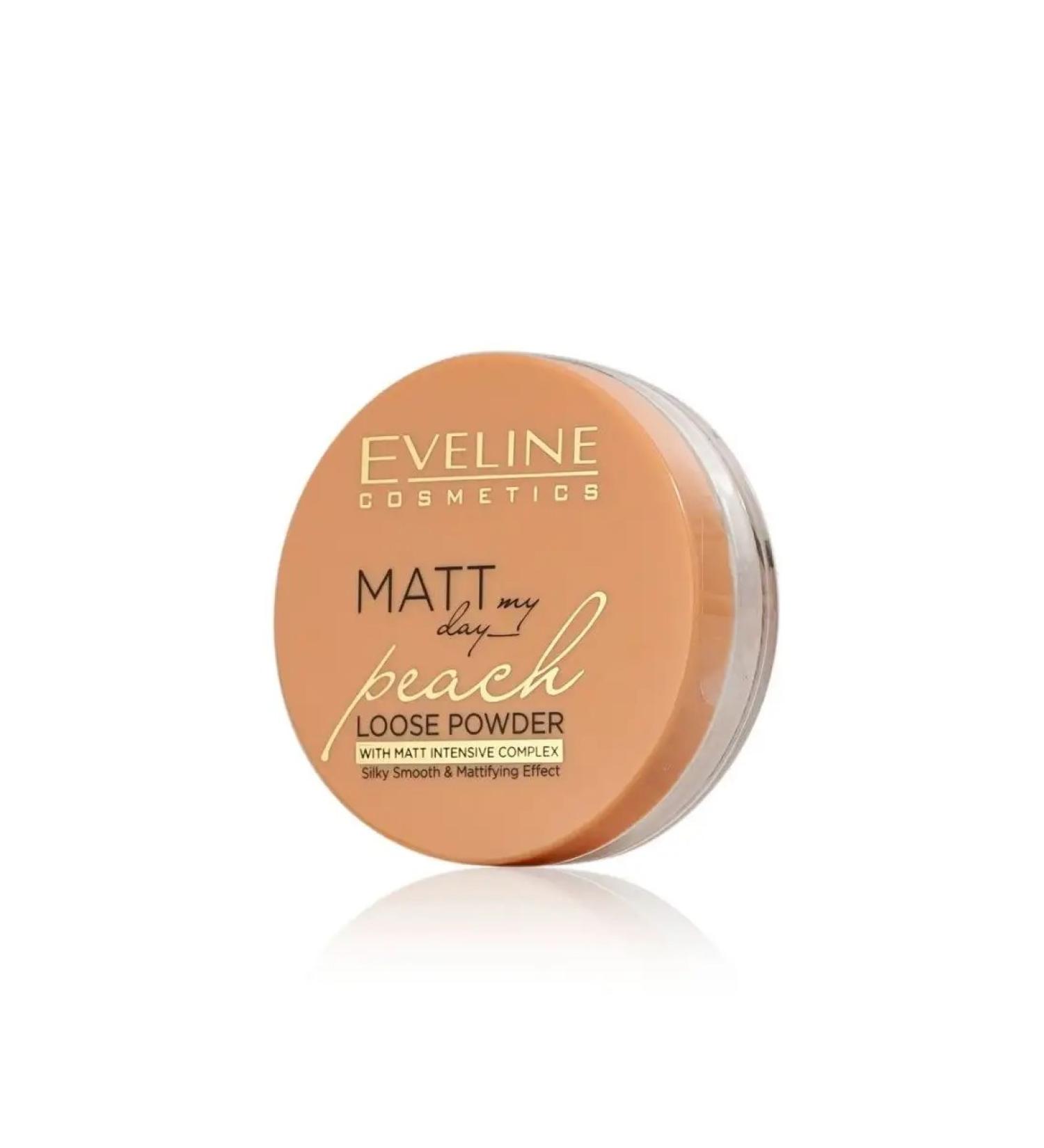 smile Bruttle face powder Eveline Matt My Day Peache - Buy Online on GoSupps.com