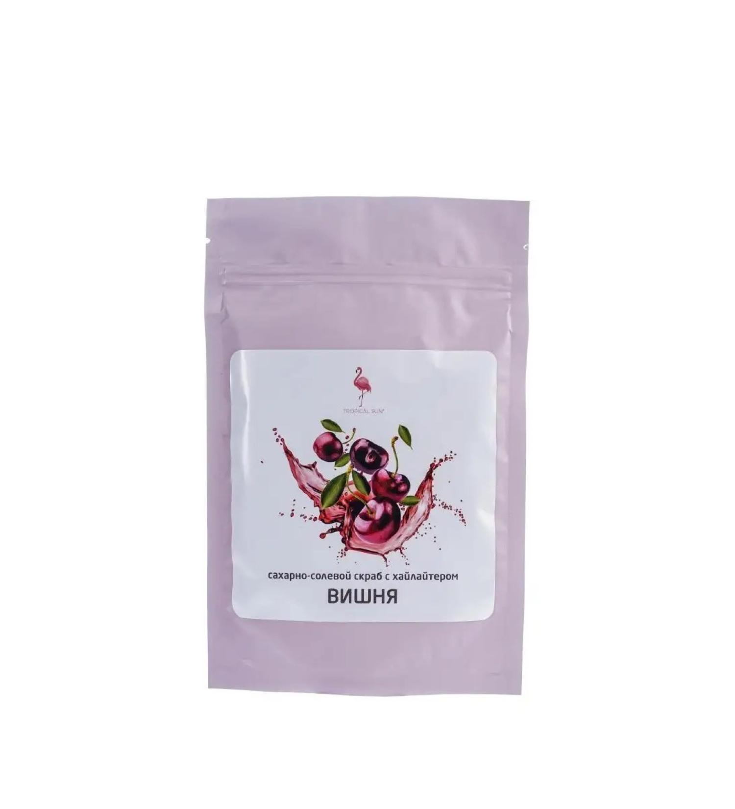 Tropical Sun Body scrub with the aroma of cherry with highlighter - Buy Online on GoSupps.com