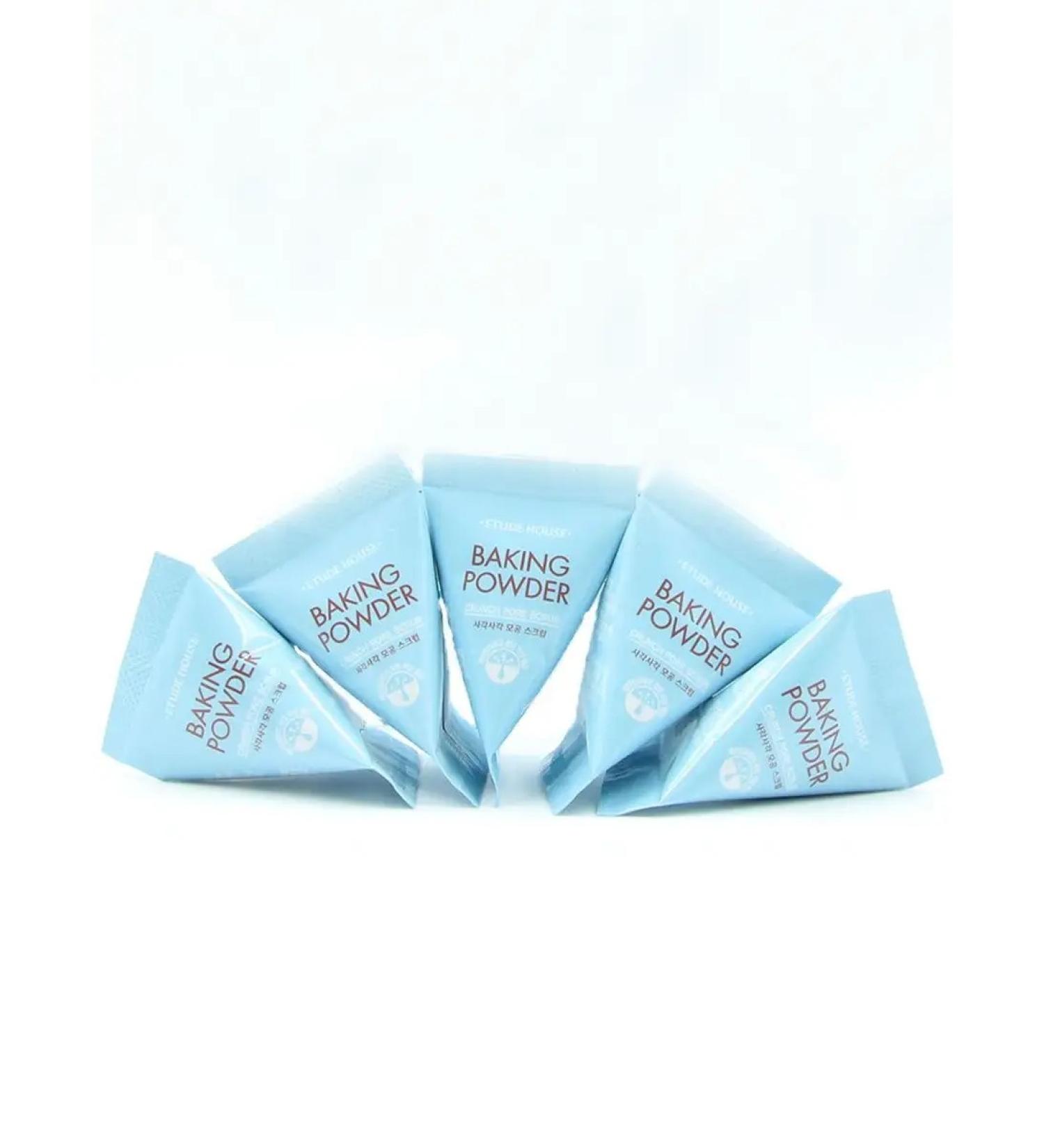 Etude House Soda scrub for the face of the pyramid Baking Powder Crunch 5 pcs - Buy Online on GoSupps.com
