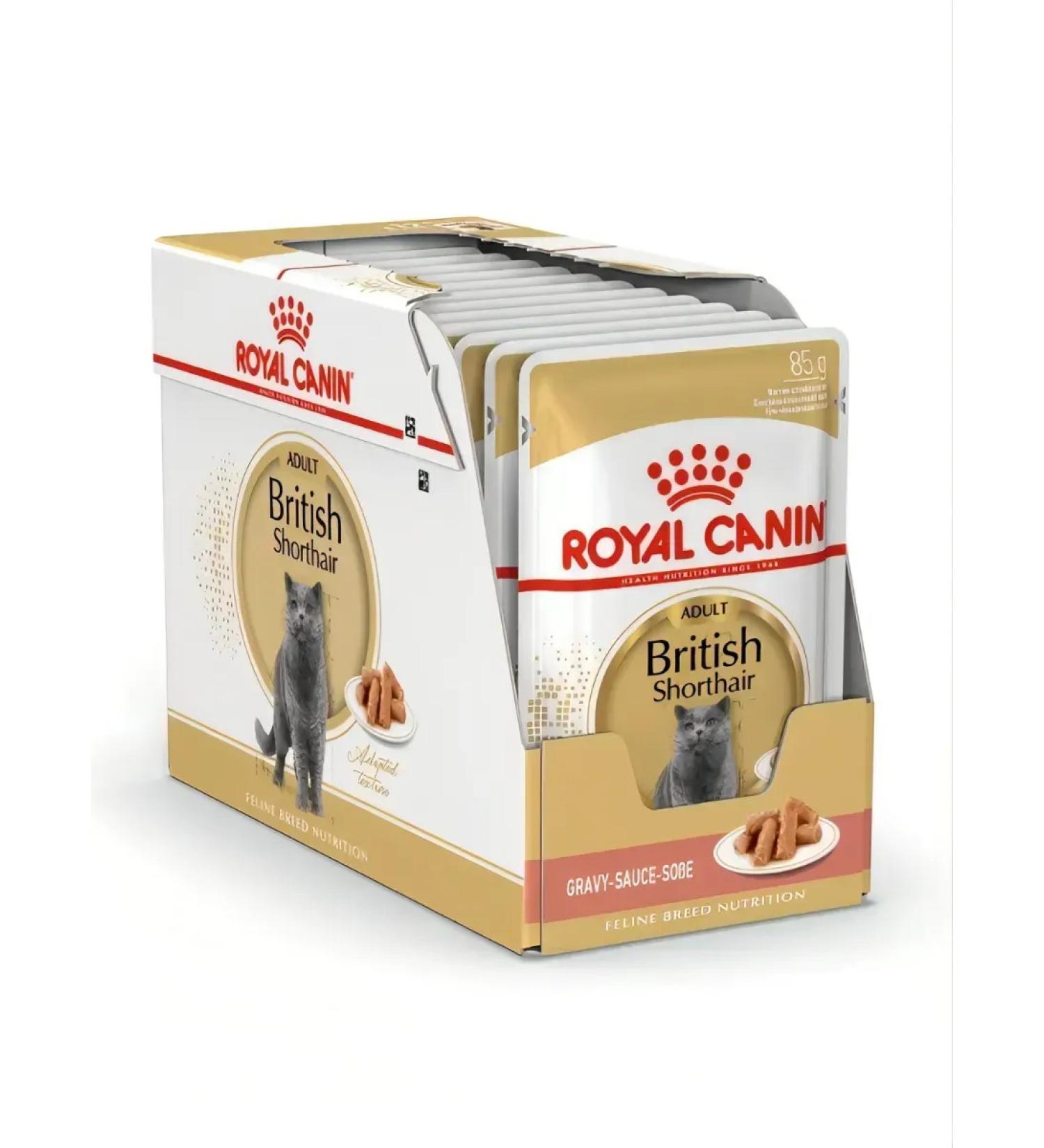 ROYAL CANIN British shorthair food for British cats 85 g x 28 pcs - Buy Online on GoSupps.com