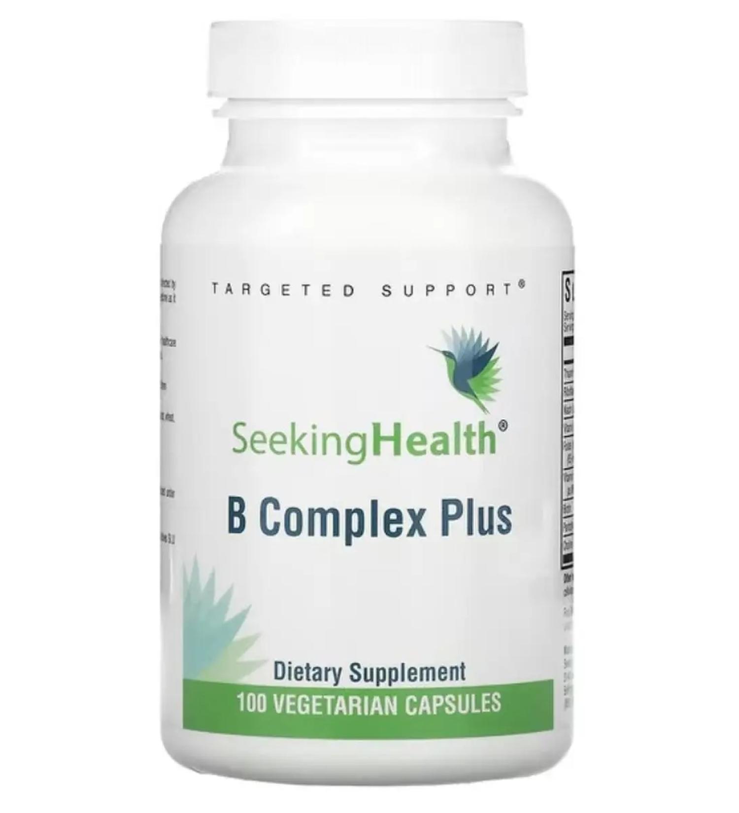 Seeking Health B Complex Plus with Choline 100 capsules