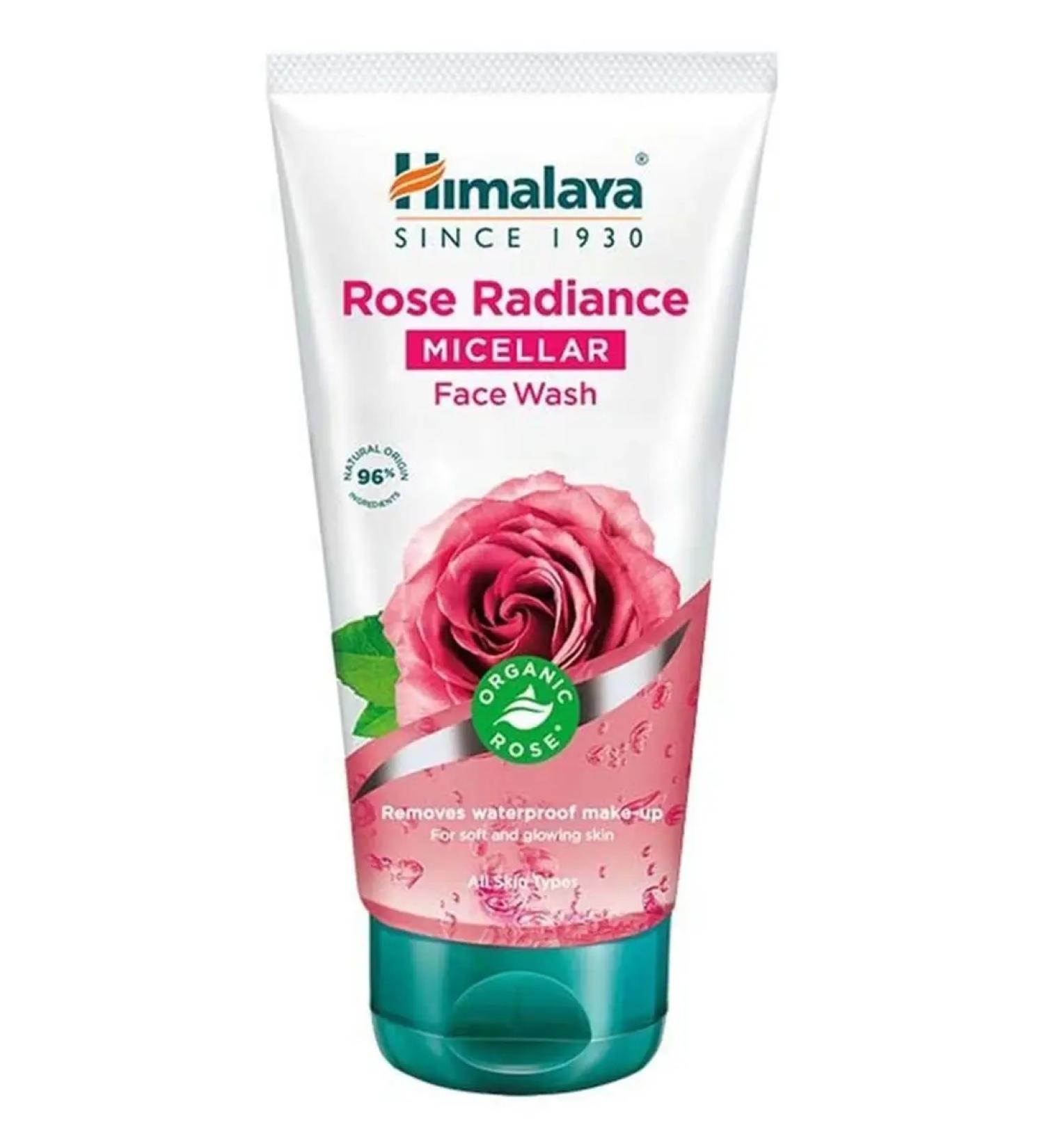 Himalaya Herbals Micellers for washing the radiance of a rose 150 ml - Buy Online on GoSupps.com