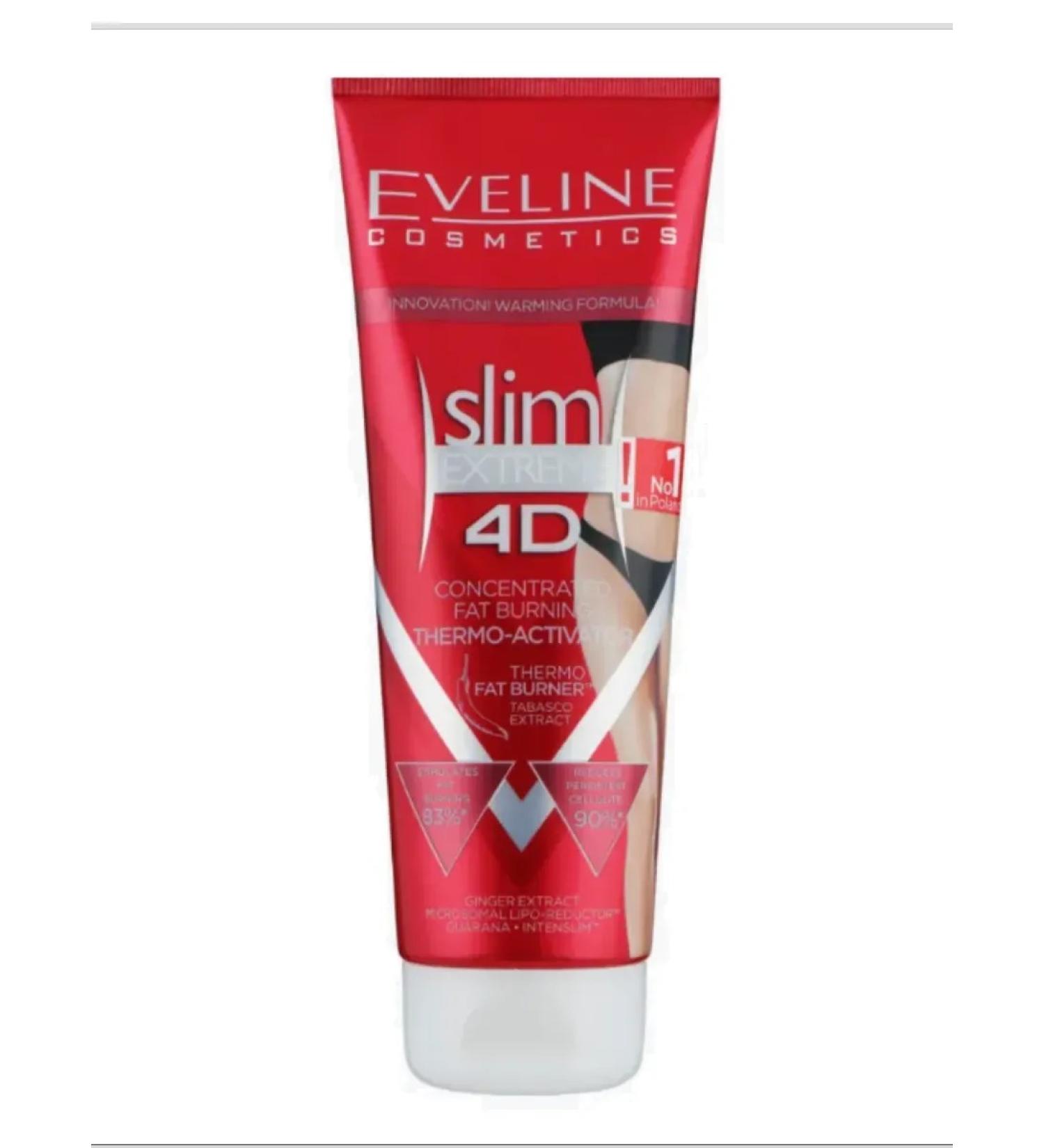 EVELINE Cream serum anti -cellulite fat -burning thermoactive 250 ml - Buy Online on GoSupps.com