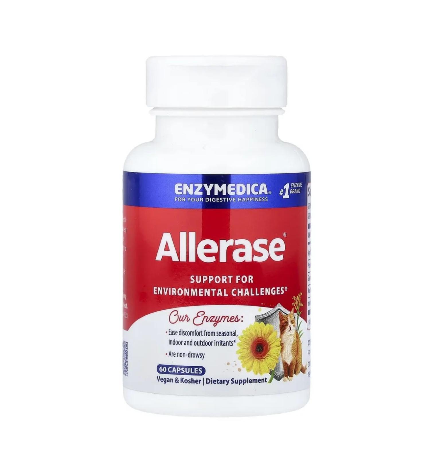 enzymedica ALLERASE 60 capsules