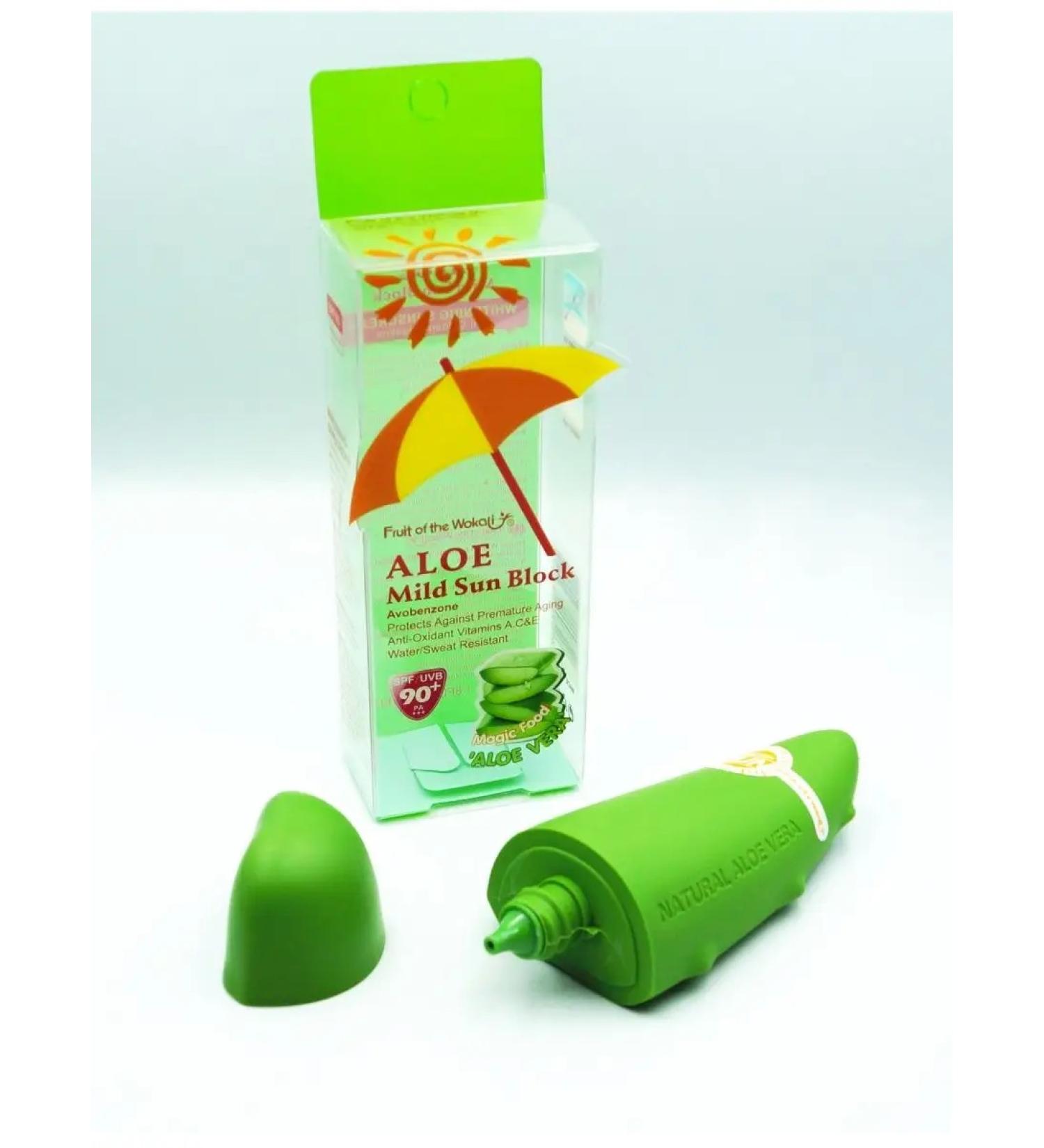 Fruit of the Wokali Sun -protective cream for face and body with aloe - Buy Online on GoSupps.com