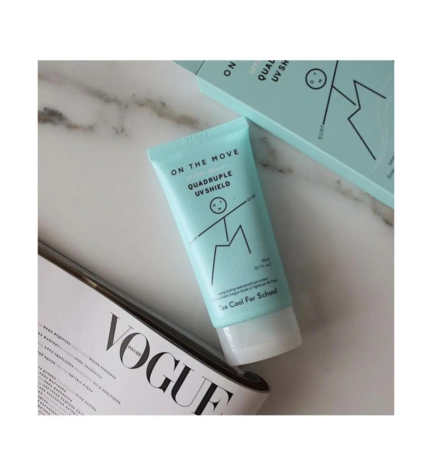 too cool for school Sunglassing Cream On the Move Quadruple Uv Shield