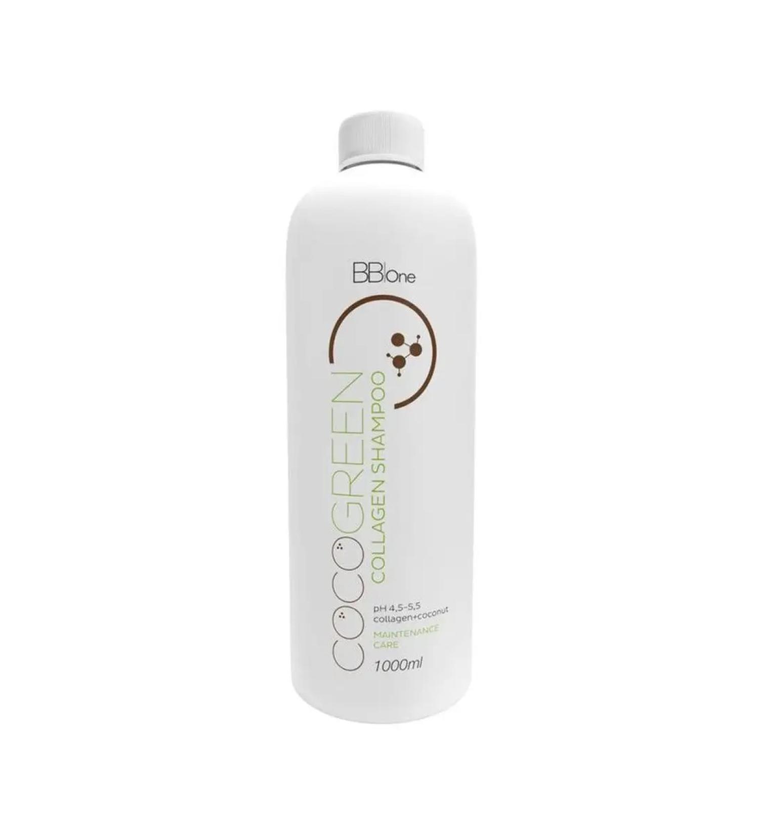 BB One Coco Green Collagen Shampoo 1000 ml collagen rectification