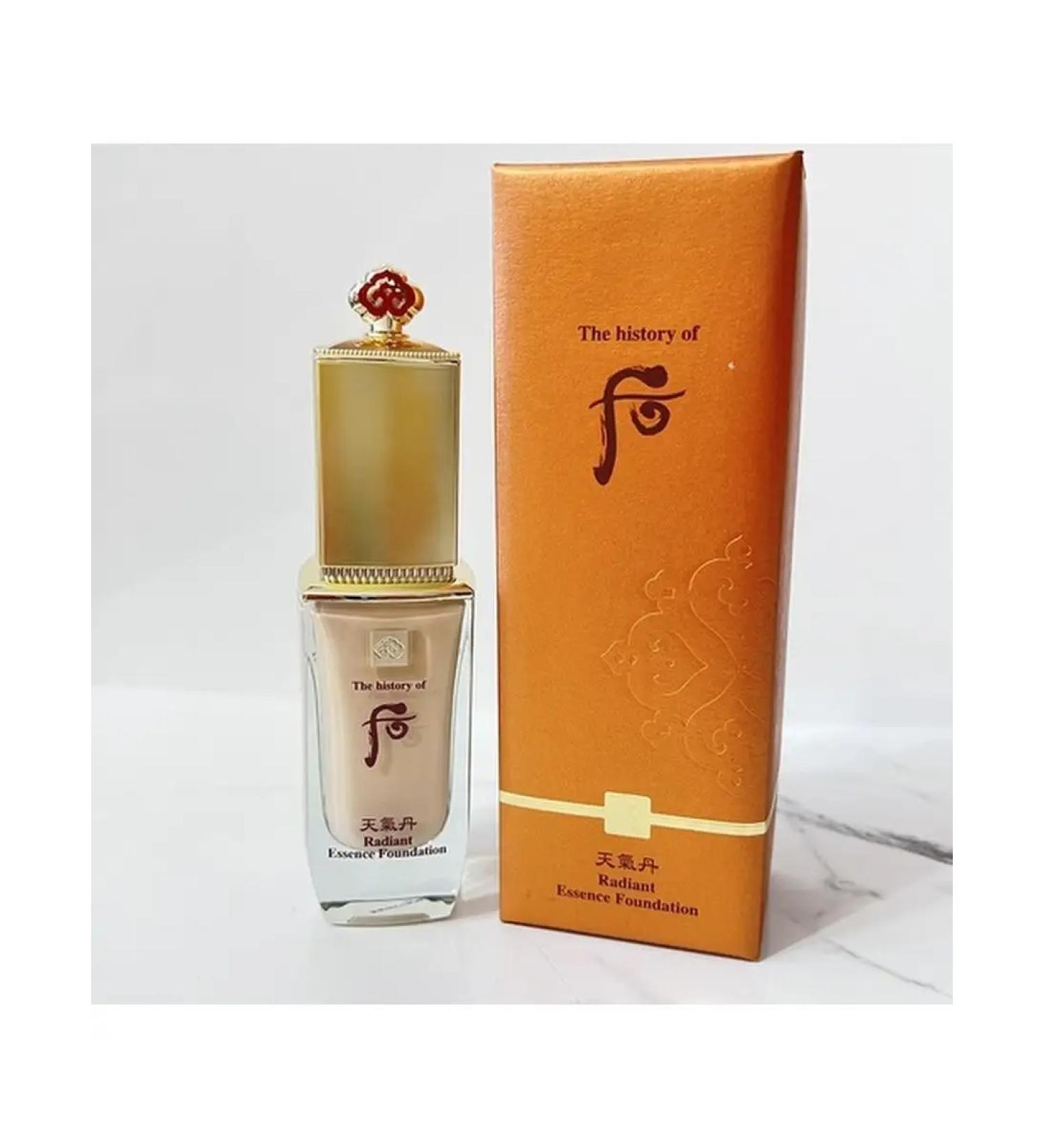The History of Whoo Cherongidan Radiant Essence Foundation Cream (23 tone) - Buy Online on GoSupps.com