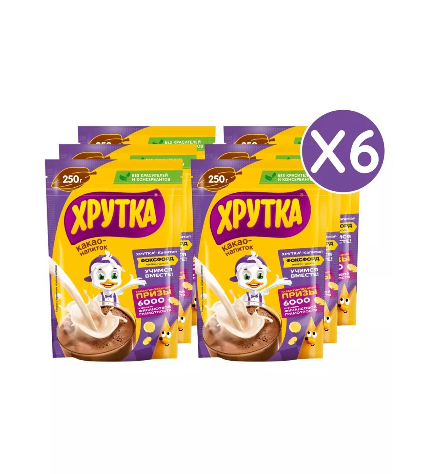 Khrutka Cocoa-drinker-drifts of Cryust 250 g 6 pcs - Buy Online on GoSupps.com