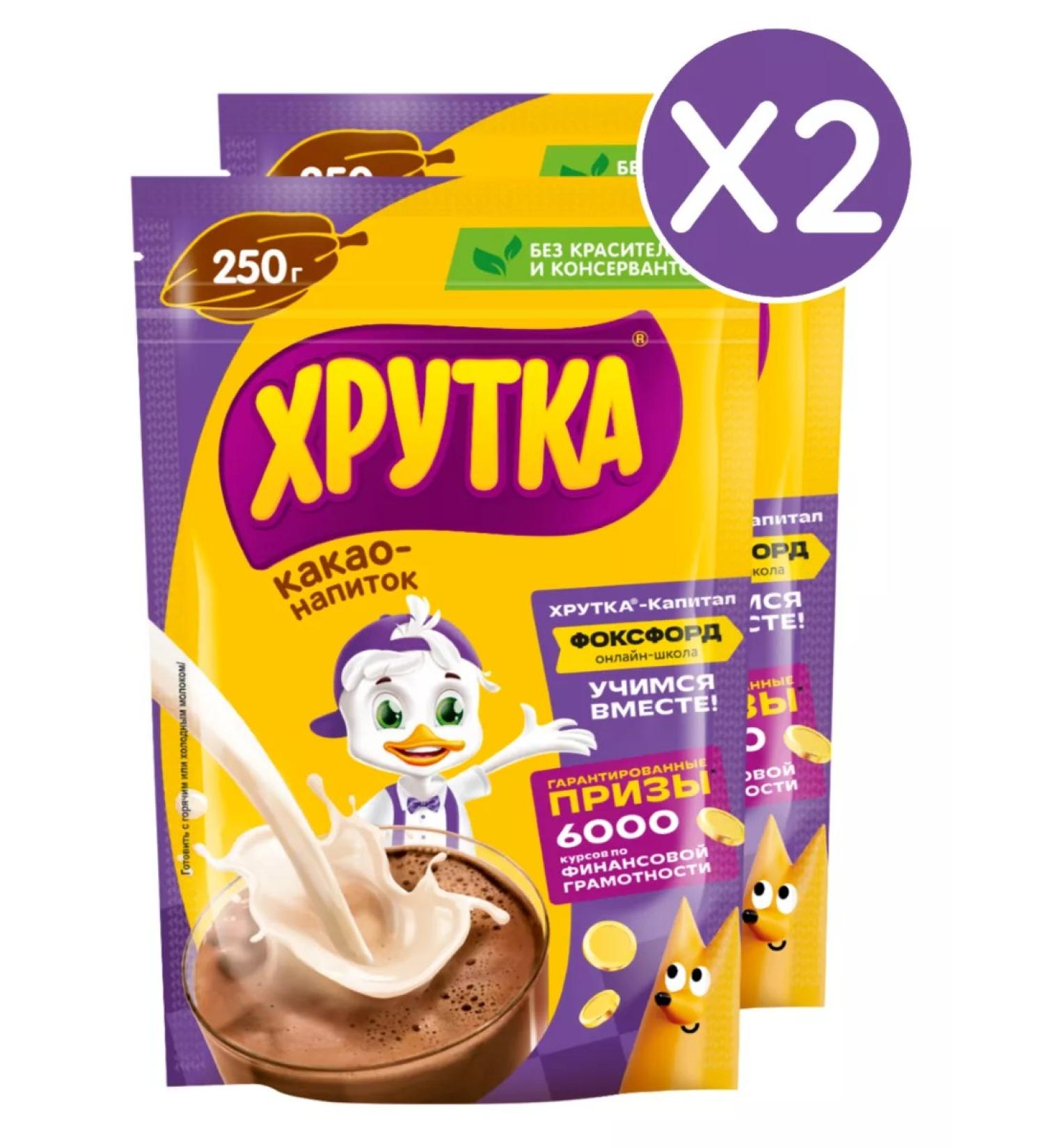 Khrutka Cocoa-drinker-drunk Crown 250 g 2 pcs - Buy Online on GoSupps.com