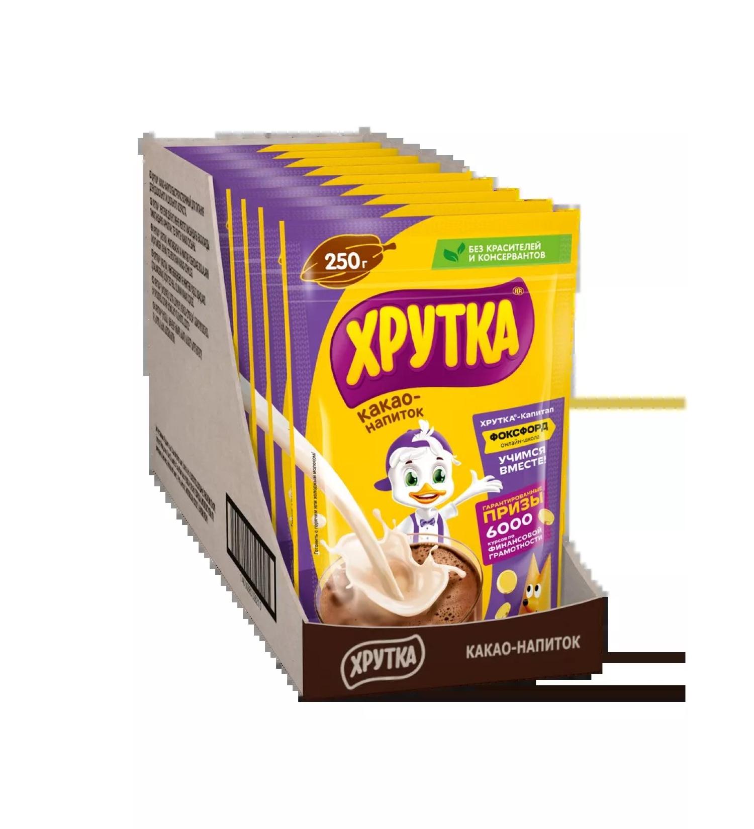 Khrutka Cocoa-drunk cocoa Crown 250 g 9 pcs - Buy Online on GoSupps.com