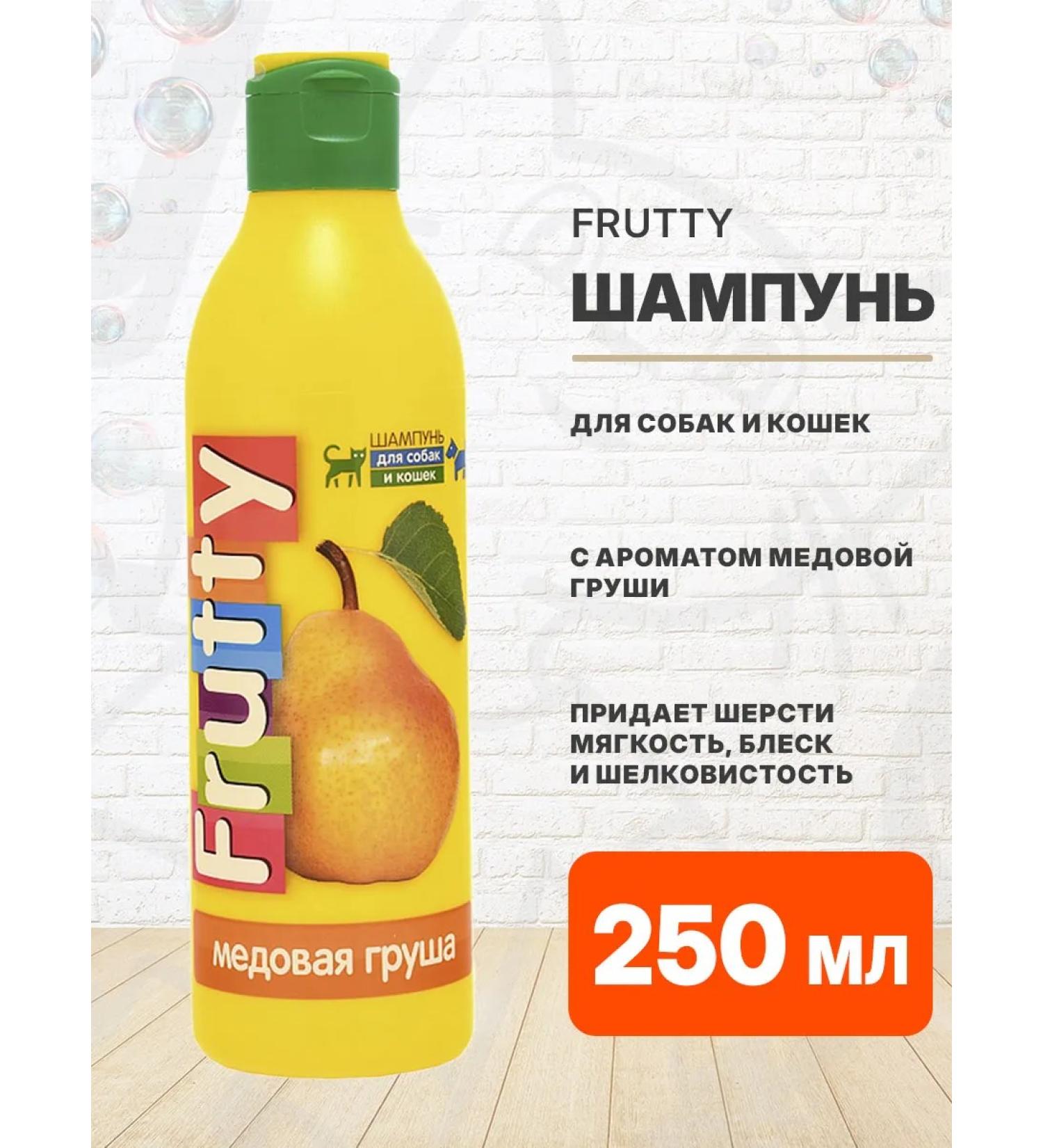 Agroveterinary protection Frutty shampoo honey pear for dogs and cats 250 ml - Buy Online on GoSupps.com