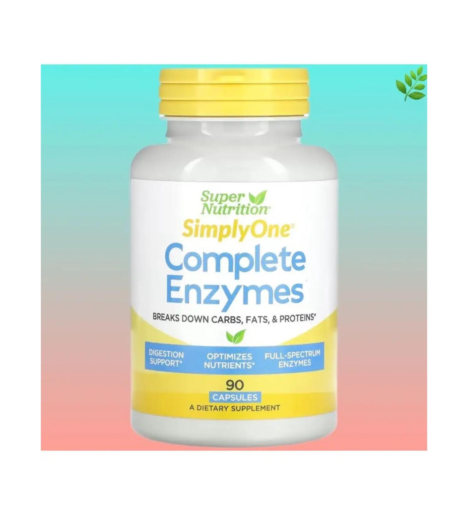 Super Nutrition Enzymes Full Complex of Enzymes