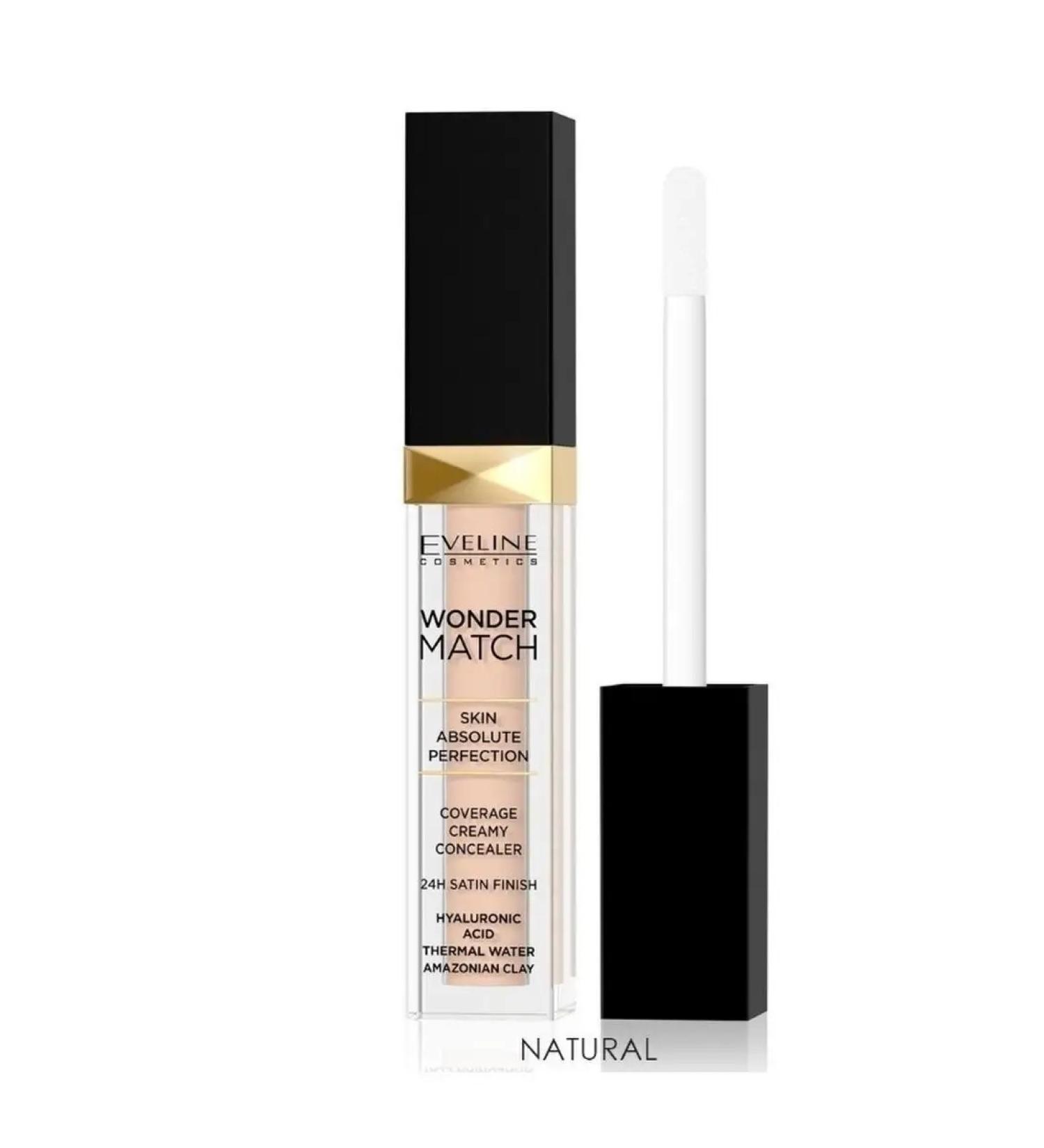EVELINE Facial Concealer Wonder Match Tone 015 Natural 7 ml - Buy Online on GoSupps.com