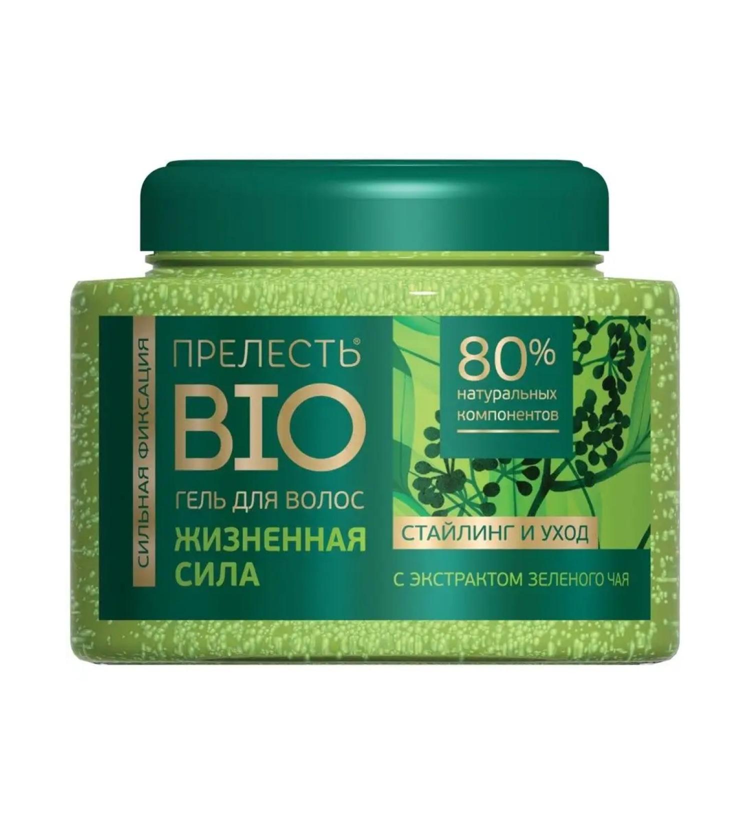 The beauty of BIO Hair styling gel with green tea extract 250ml