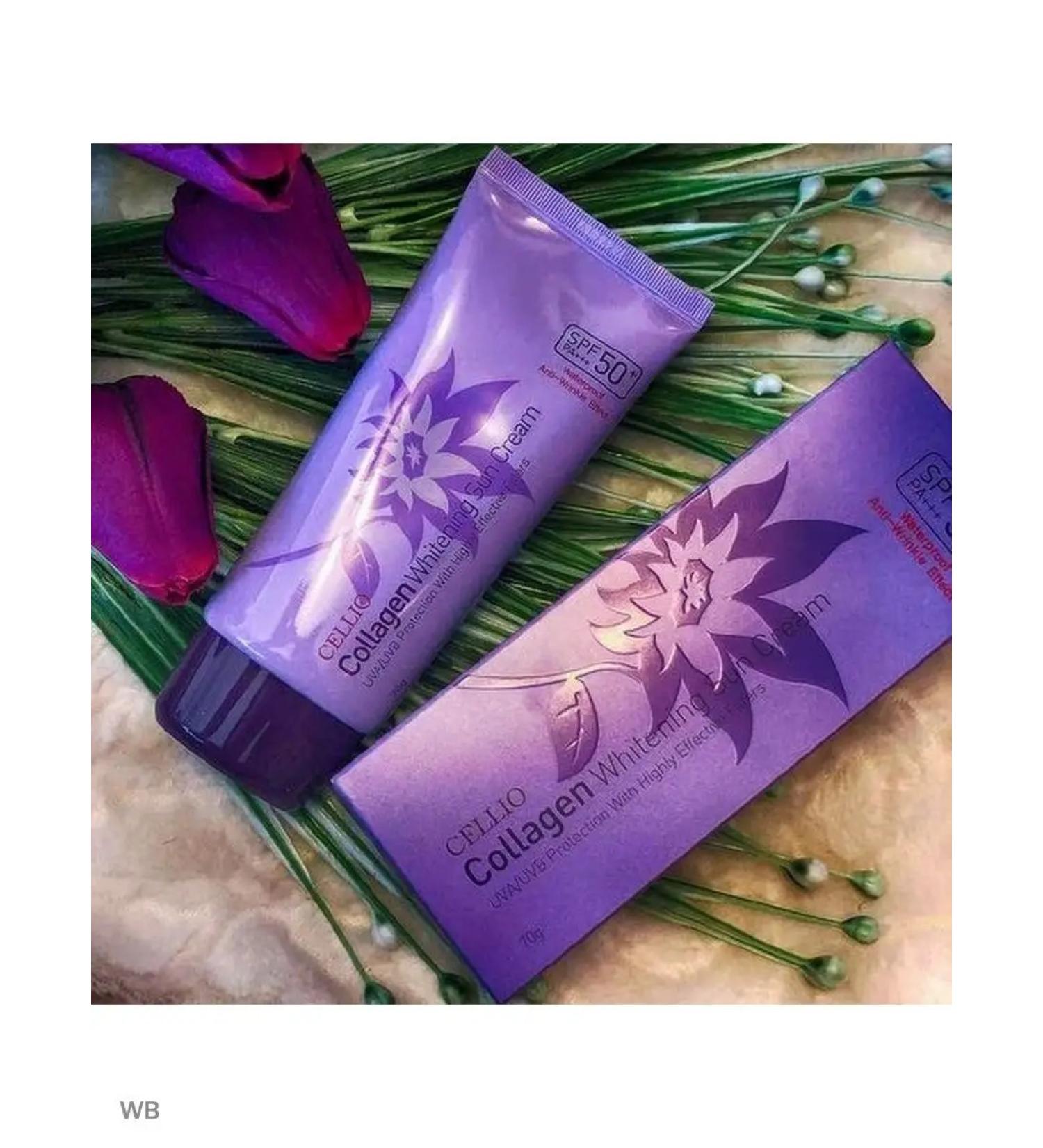 VIVAstore Cellio Collagen Whitening Sun Cream