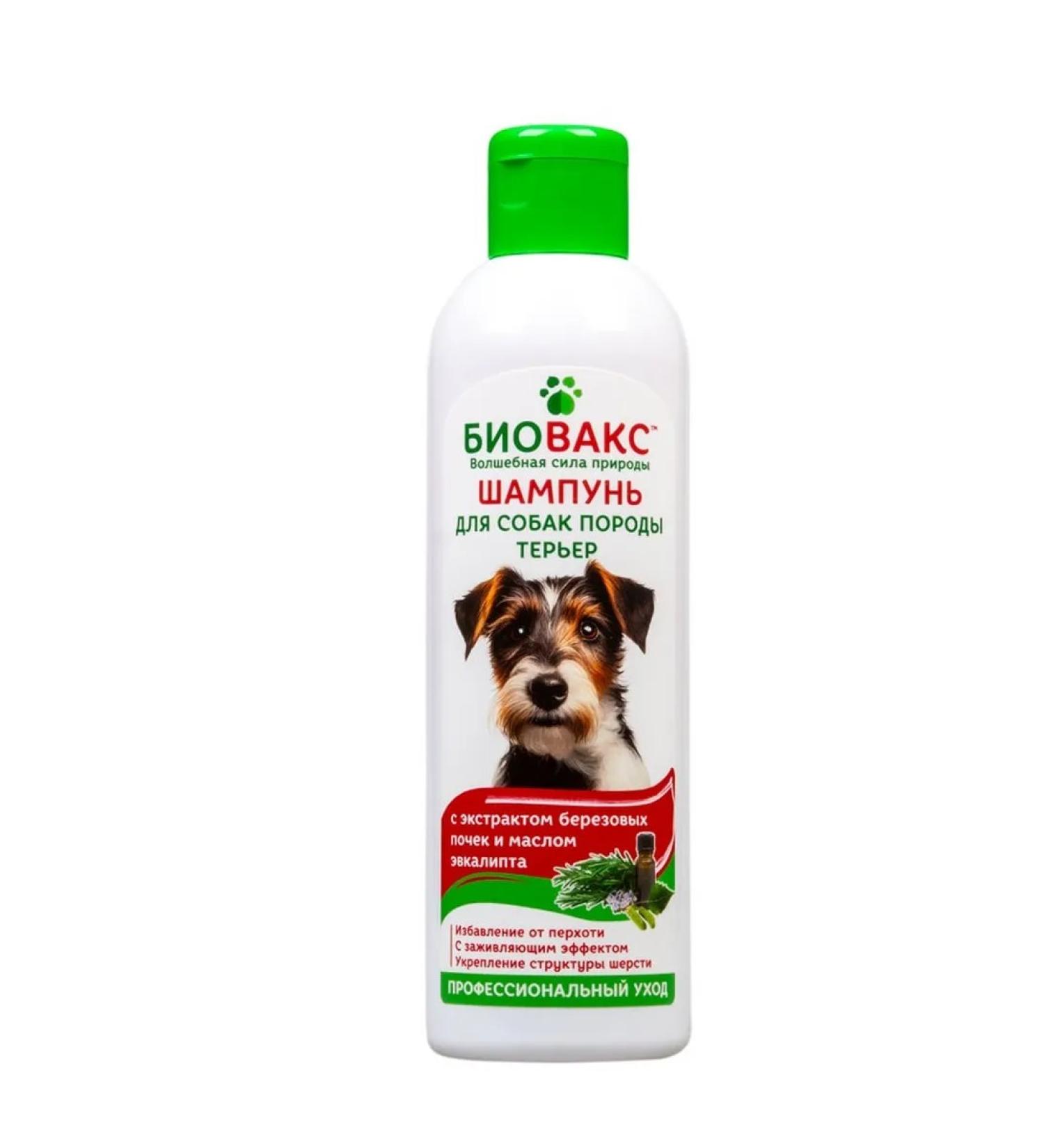 Biovax Shampoo for dogs of the terrier 250ml professional care