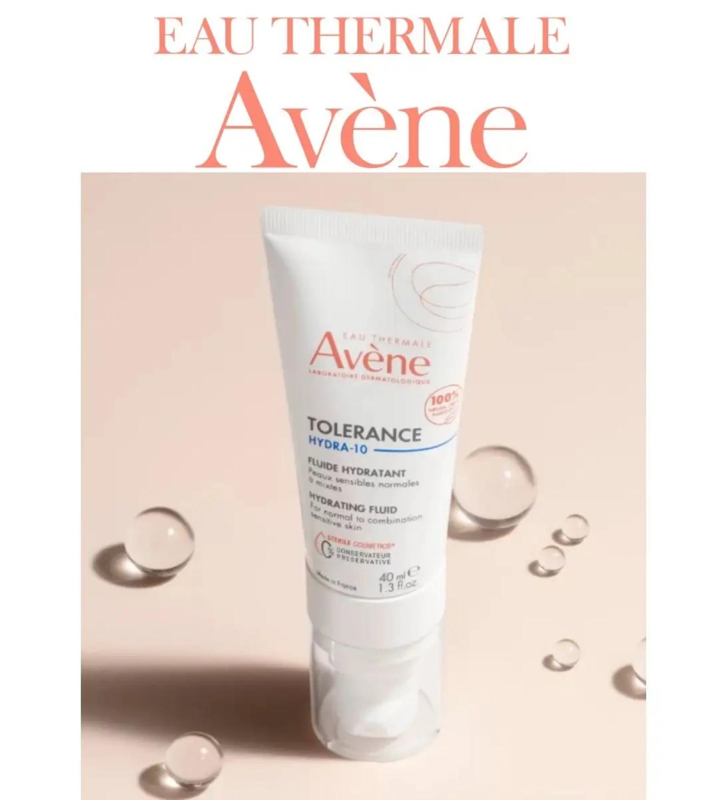 AVENE Moisturizing fluid with hyaluronic acid Tolerance Hydra-10