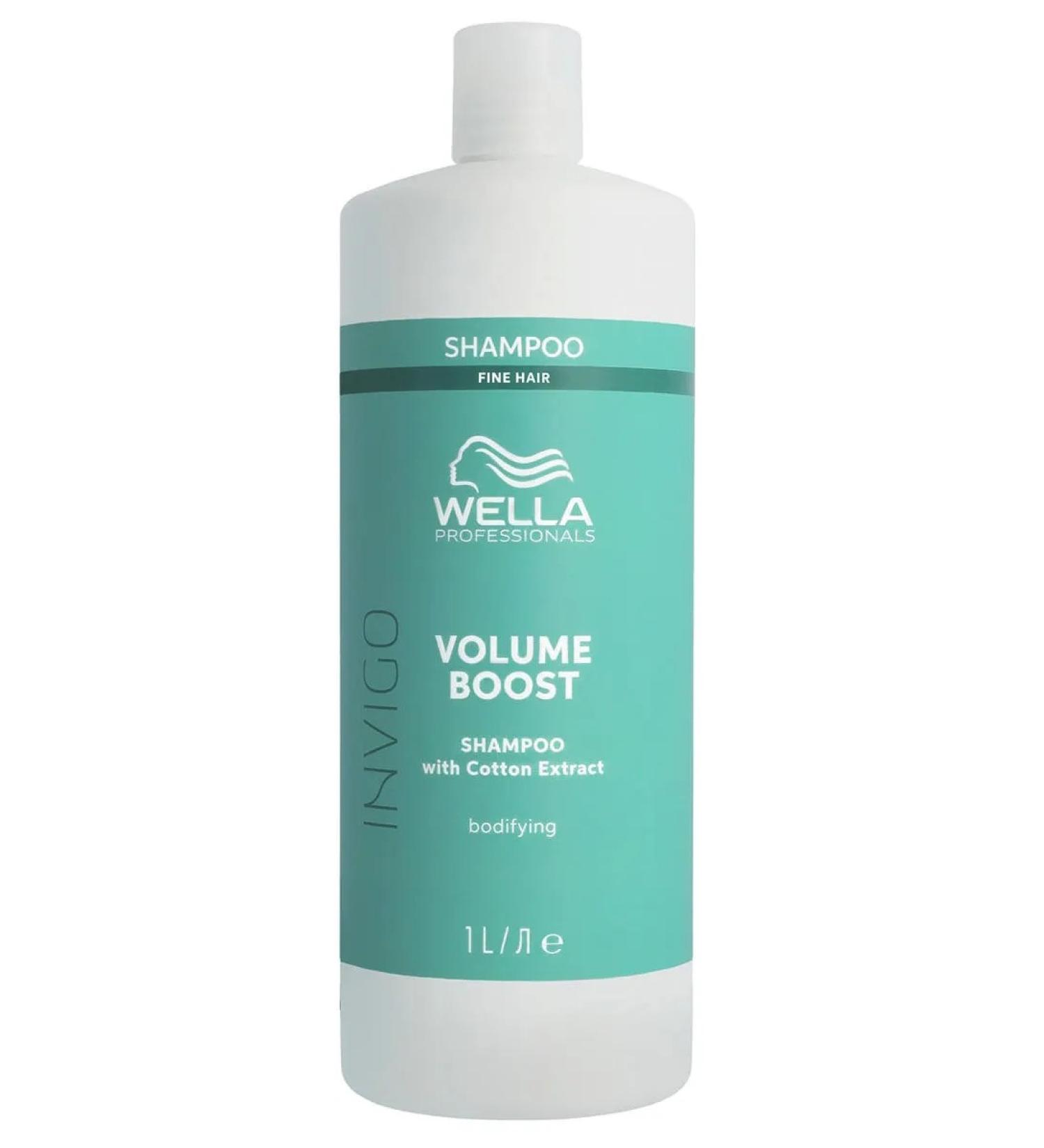 WELLA PROFESSIONALS Shampoo to give the volume of Invigo Volume Boost 1000 ml - Buy Online on GoSupps.com