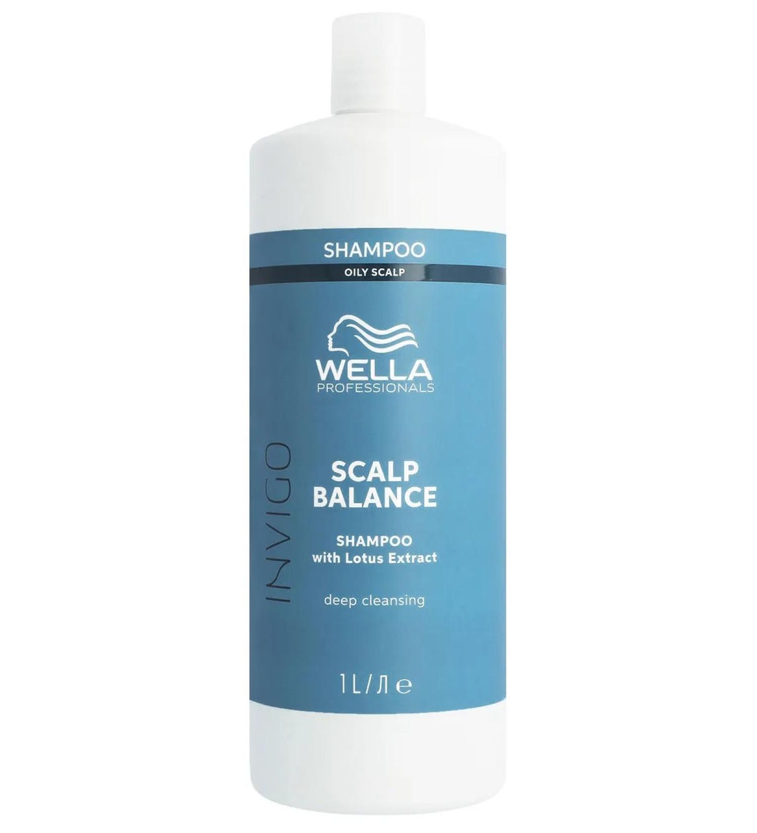 WELLA PROFESSIONALS Cleaning shampoo Aqua Pure Wella Invigo 1000 ml - Buy Online on GoSupps.com