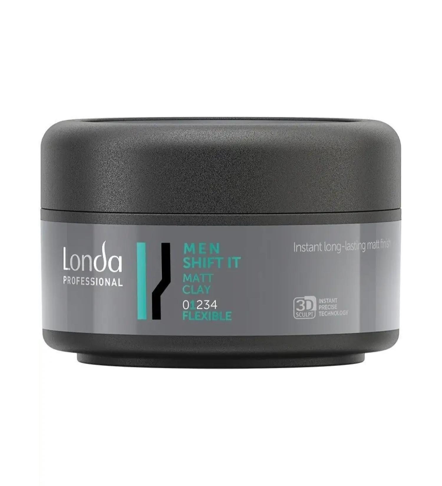Londa Professional MEN clay normal fixation matte SHIFT It 75 ml - Buy Online on GoSupps.com