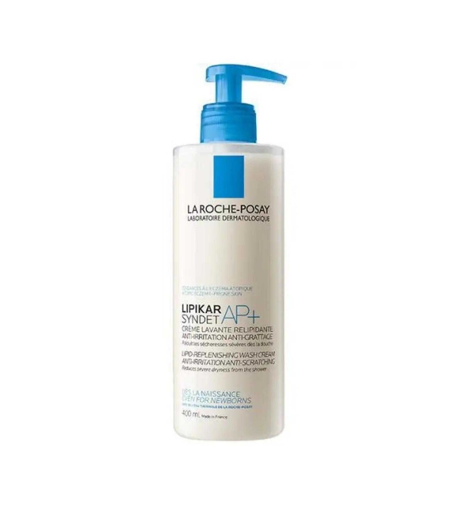 LA ROCHEPOSAY Cream-gel cleanser Lipikar Syndet AP 400 ml - Buy Online on GoSupps.com
