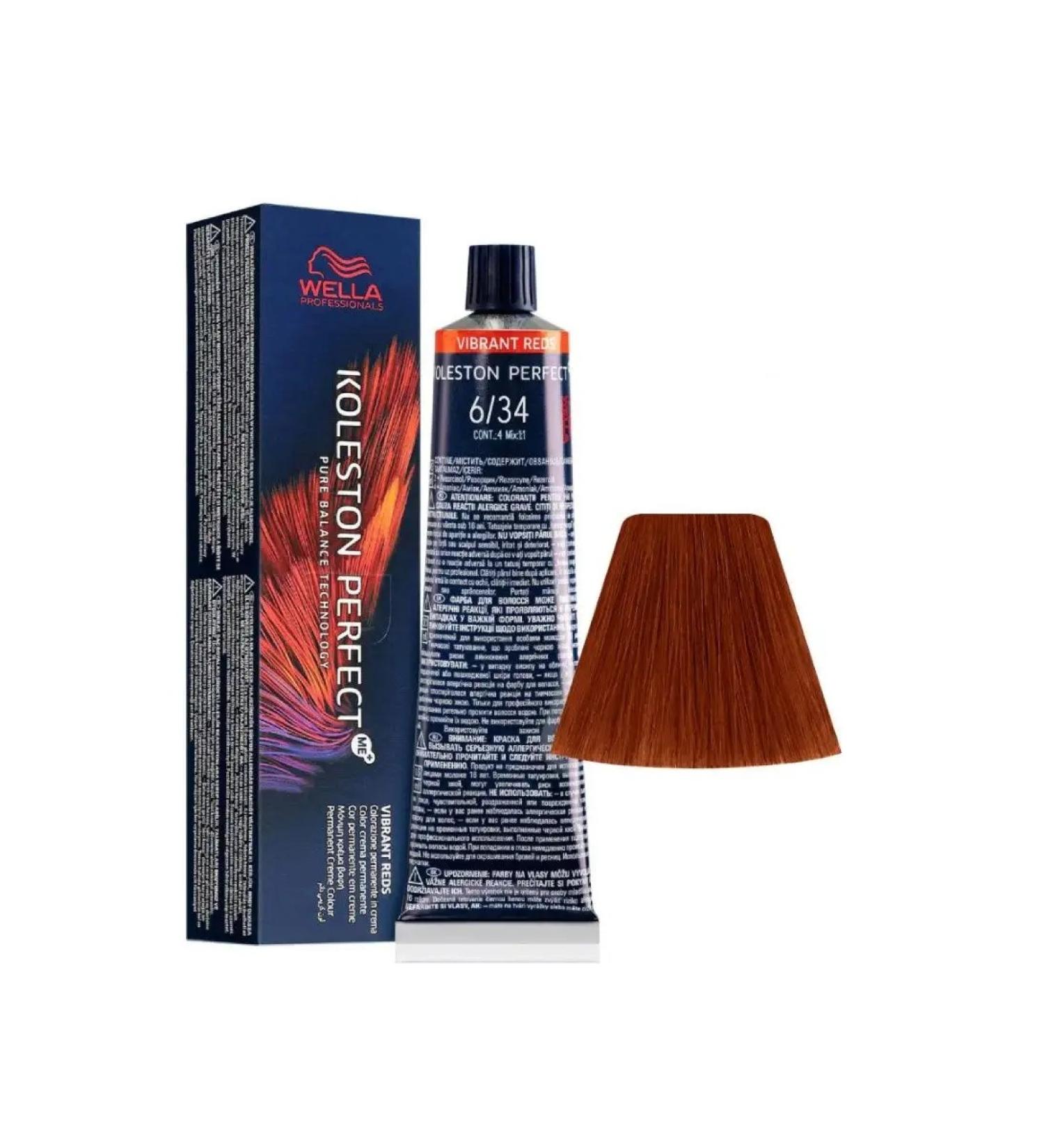 WELLA Koleston Perfect ME+ 6 34 Persistent hair dye 60 ml - Buy Online on GoSupps.com