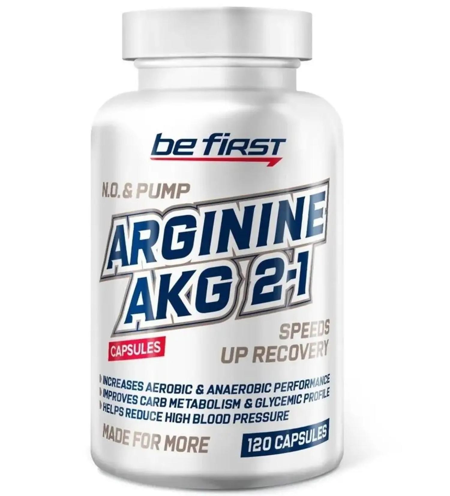 Be First AAKG Capsules 120 Caps