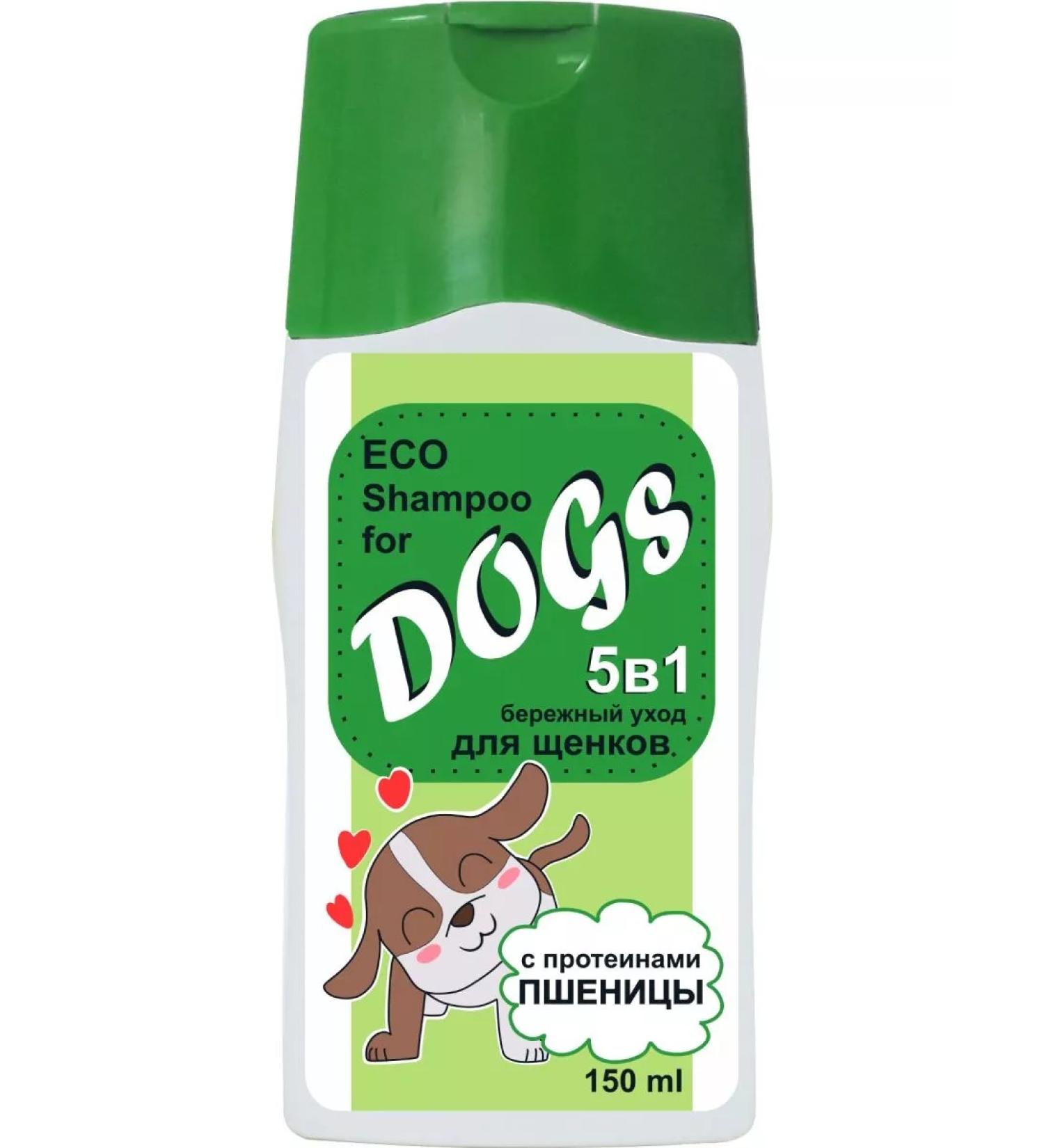 Russian Champion Eco shampoo careful care for puppies 5V1 150ml