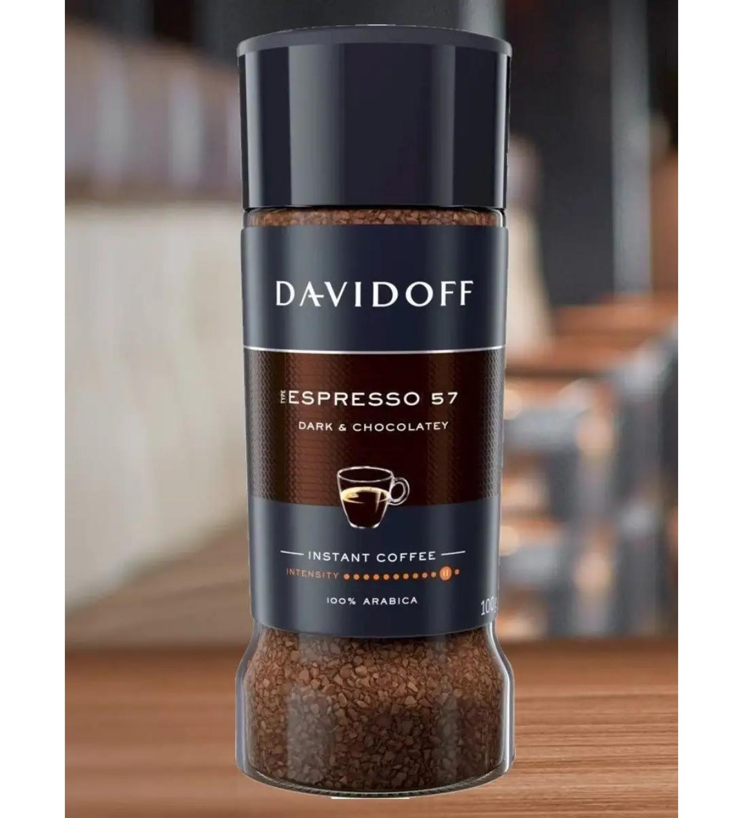Soluble Davidoff 57 Espresso 100 g - Buy Online on GoSupps.com