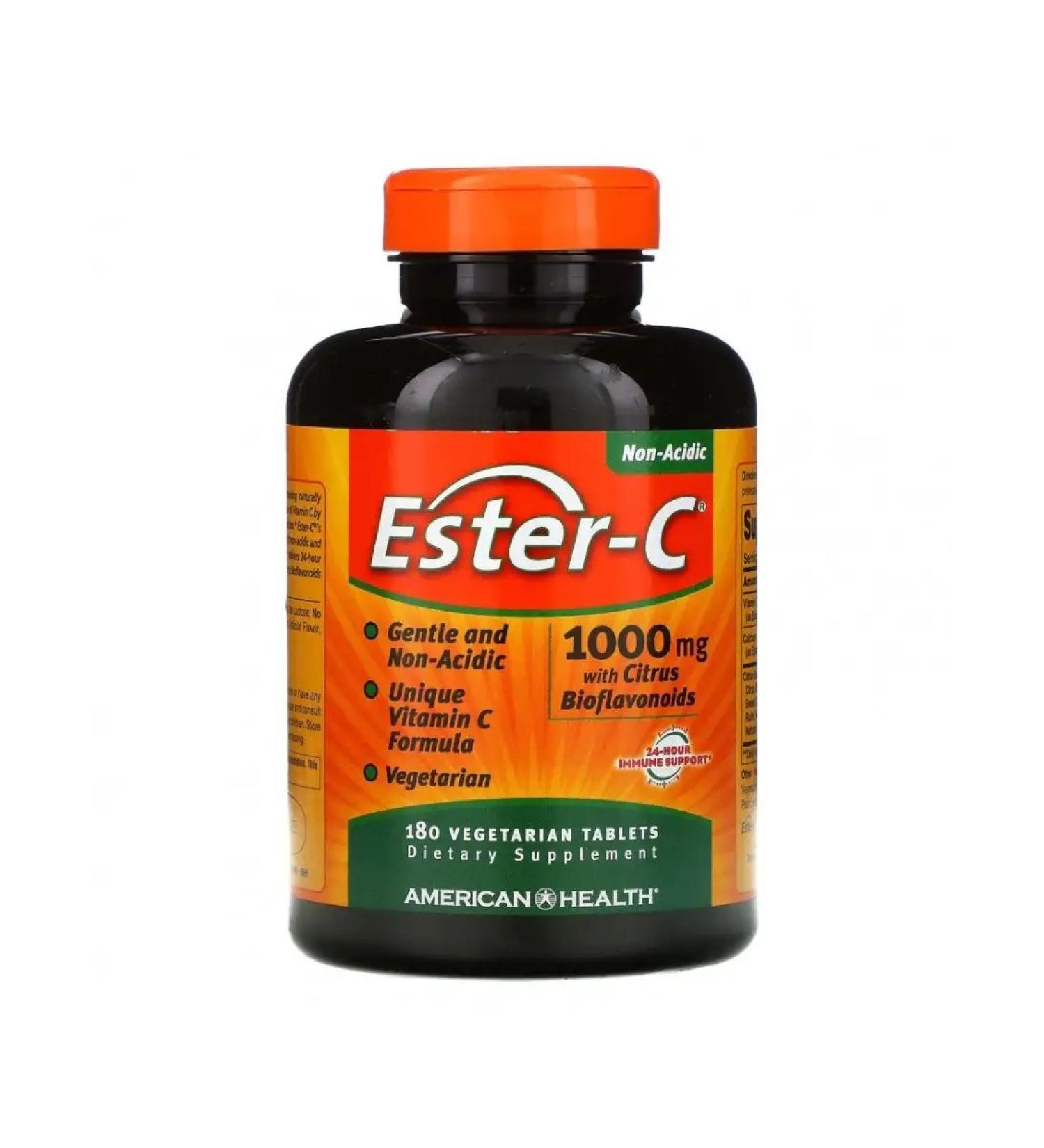 American Health Ester-C with citrus bioflavonoids 1000 mg 180 tablets