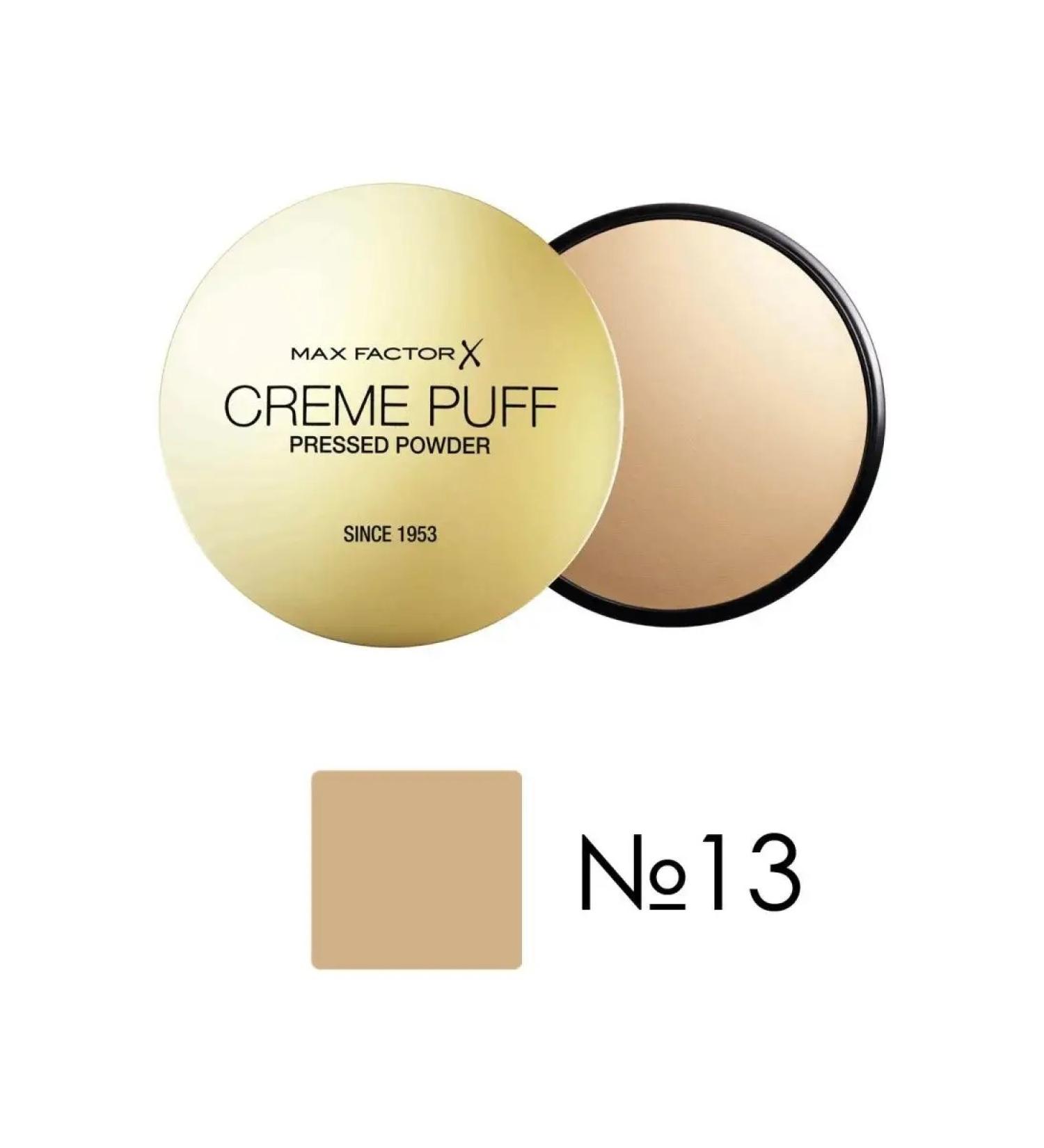 MAX FACTOR Compact cream pore Creme puff tone 13 - Buy Online on GoSupps.com
