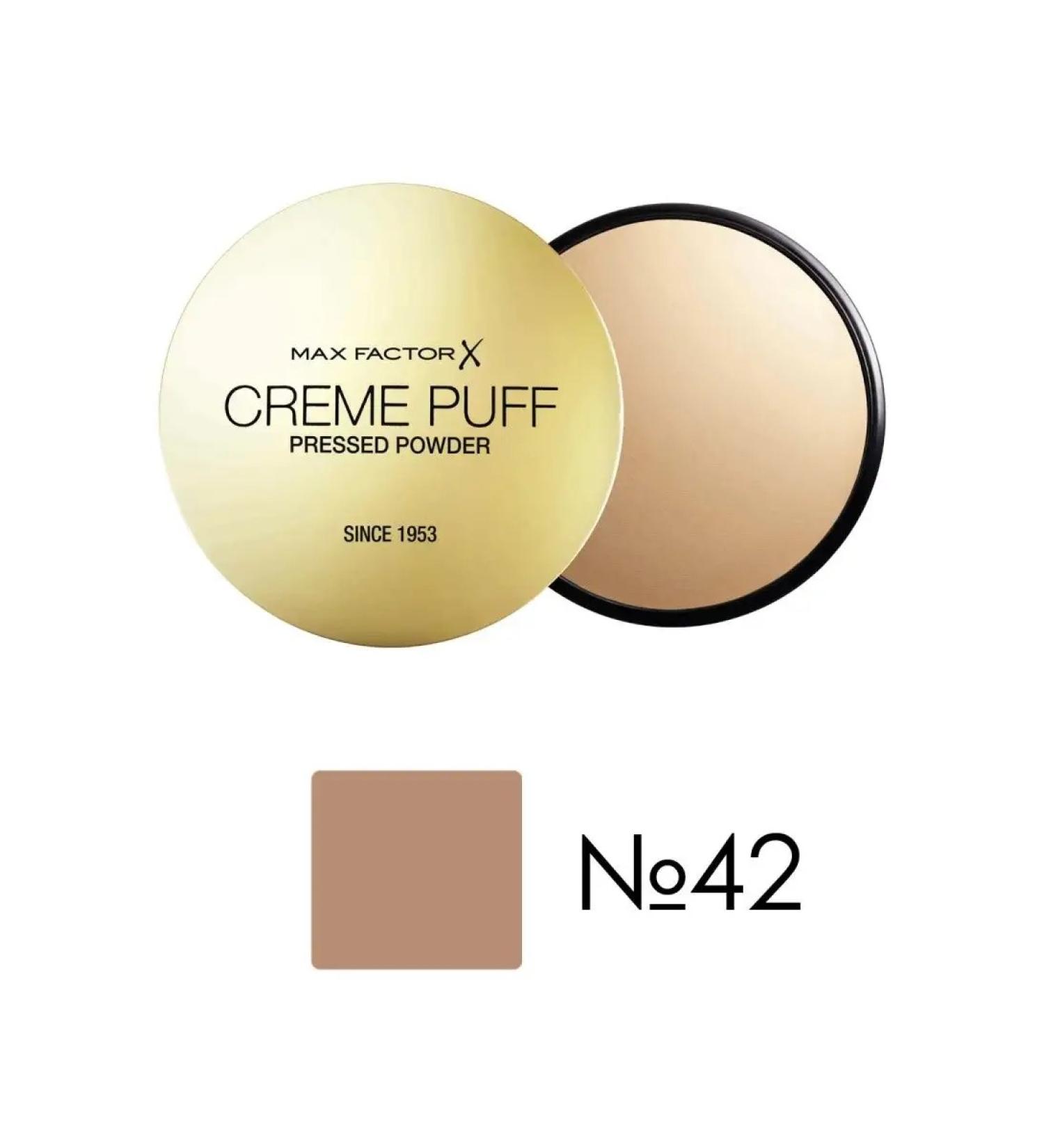 MAX FACTOR Compact powder Creme Puff tone 42 14g - Buy Online on GoSupps.com