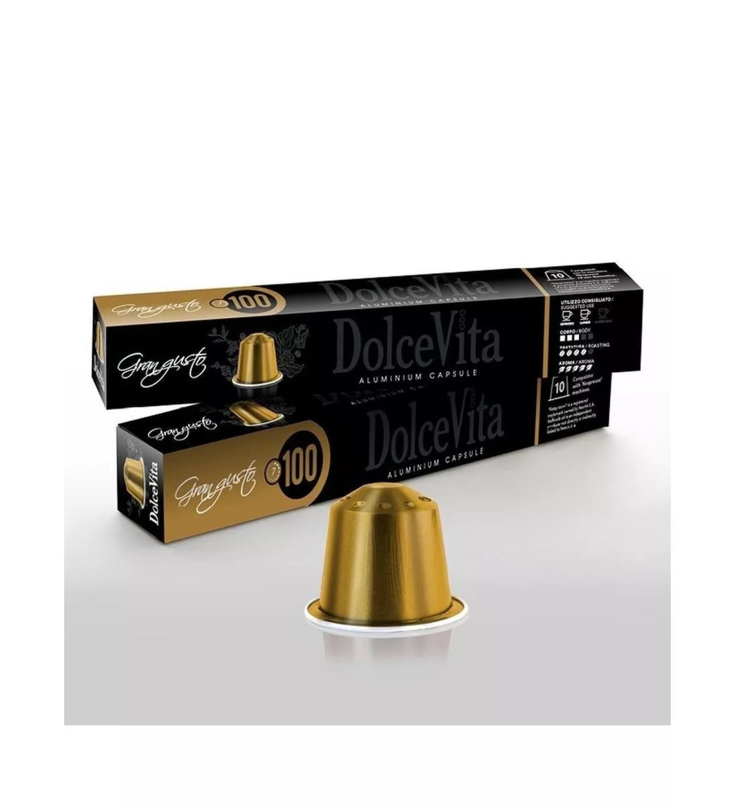 Coffee in the capsules of Nespresso Original Gran Gusto (10 capsules) Al - Buy Online on GoSupps.com