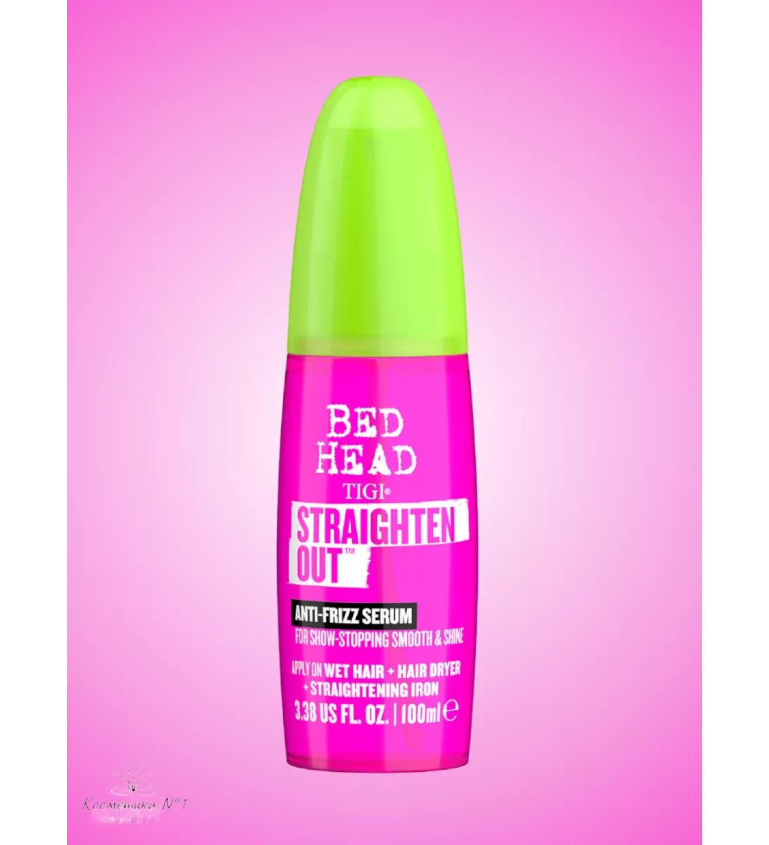 TIGI Hair thermal protection Bed Head Straighten Out 100 ml - Buy Online on GoSupps.com
