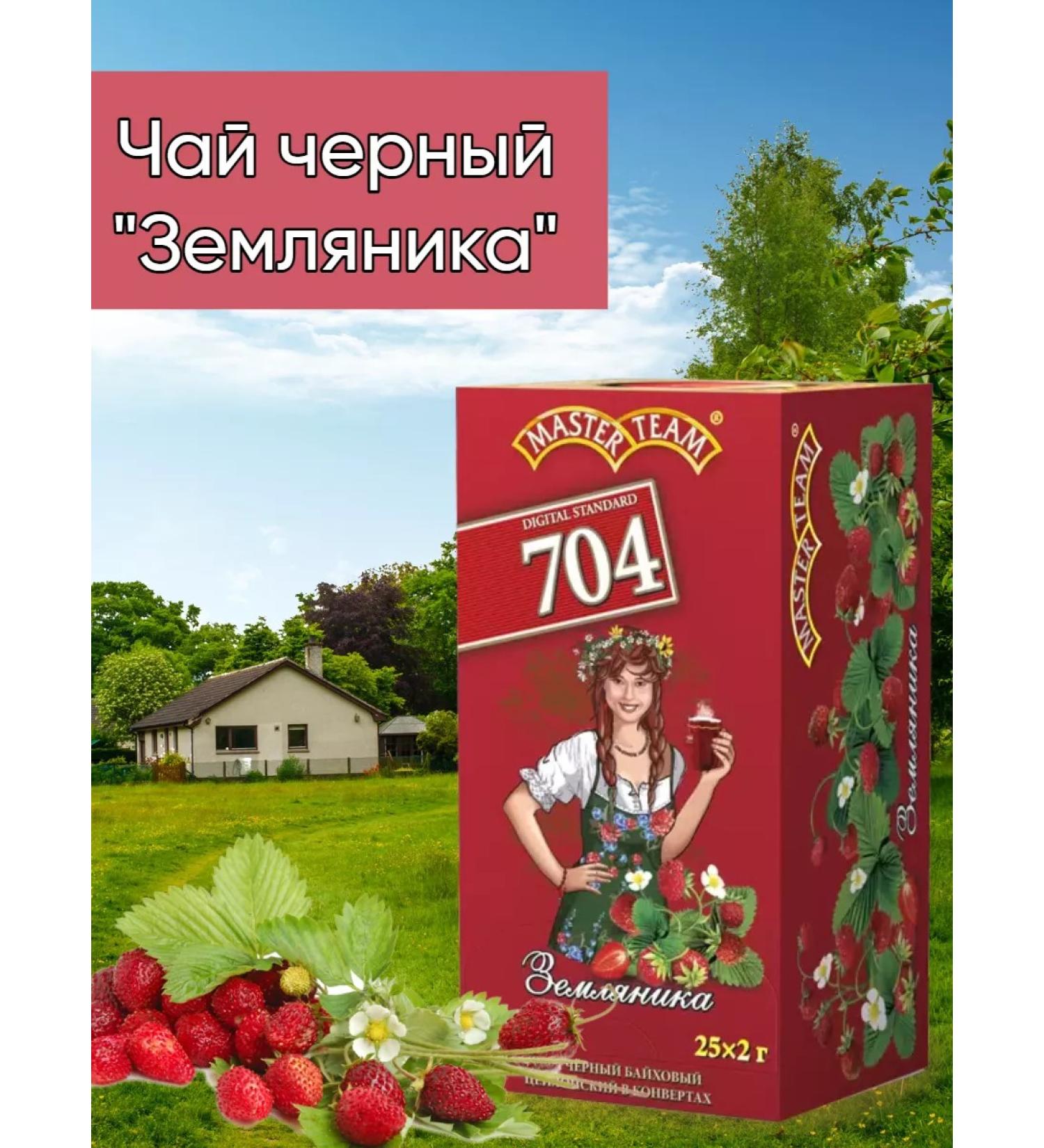 Master Team Black tea "strawberries" packaged 2 paces of 25 pack - Buy Online on GoSupps.com