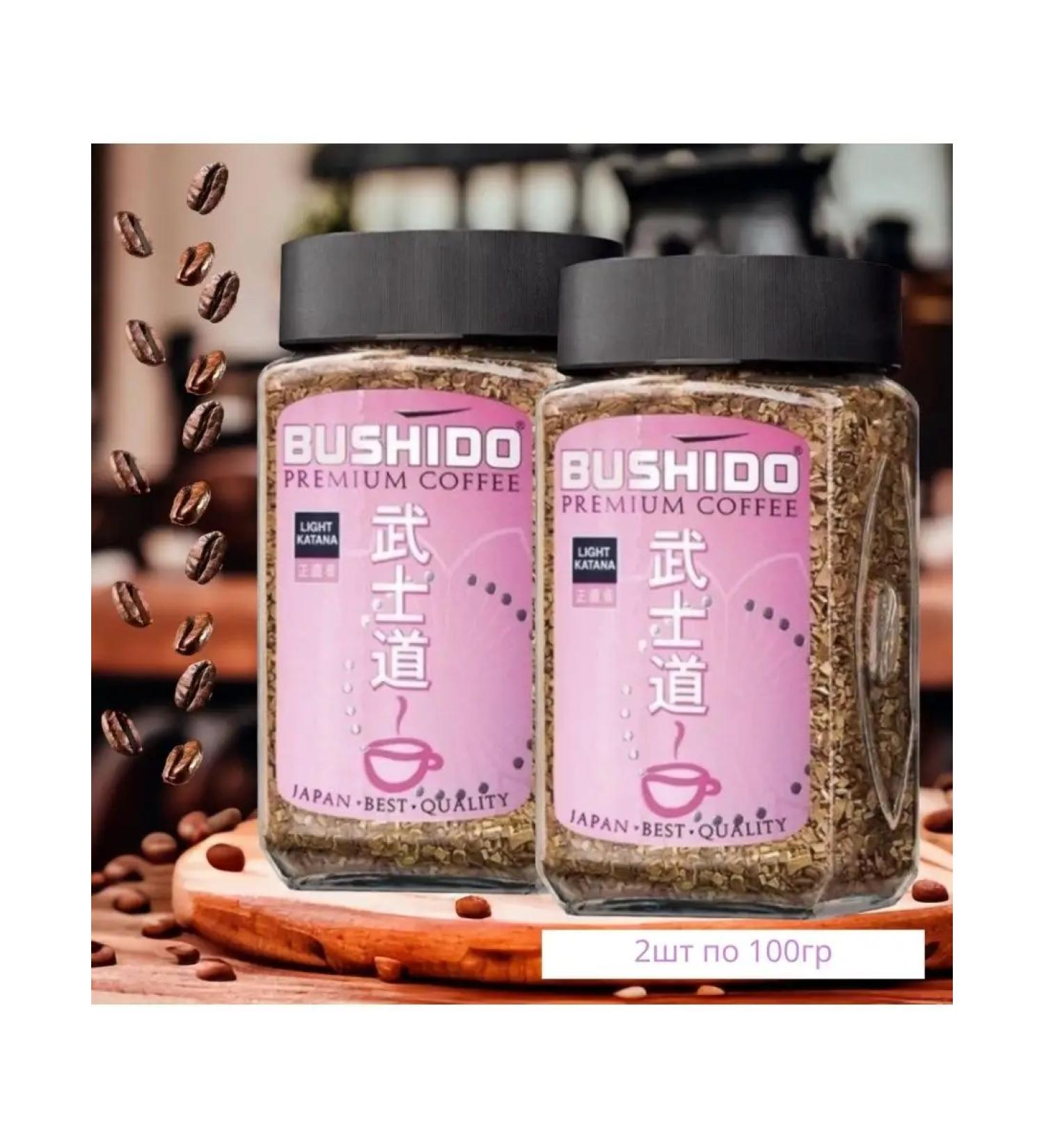 Soluble coffee "Bushido" Light Katana 100g 2pcs