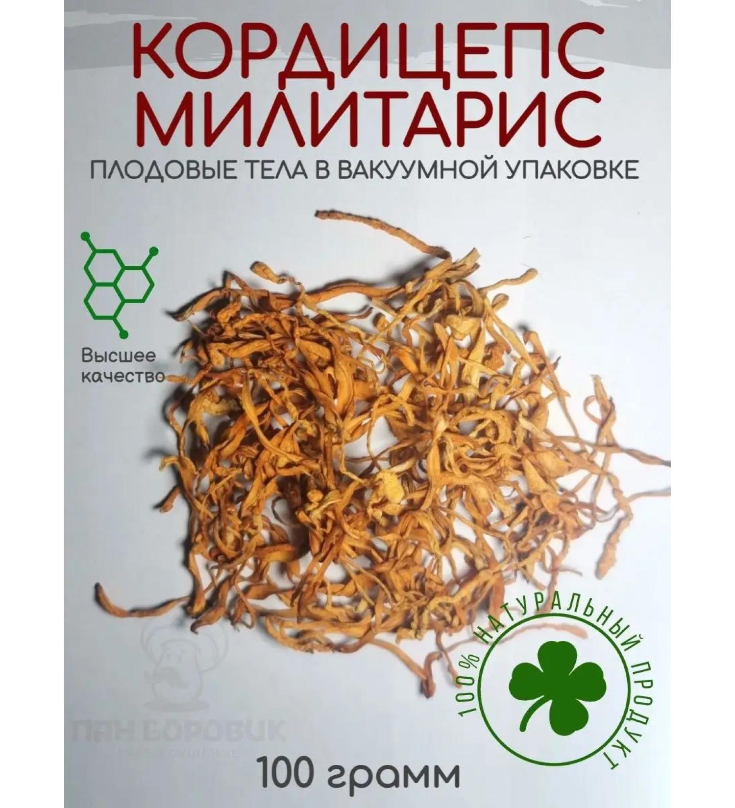 Mr Borovik Cordyceps Militaris Military Fruit Body 100 Grams