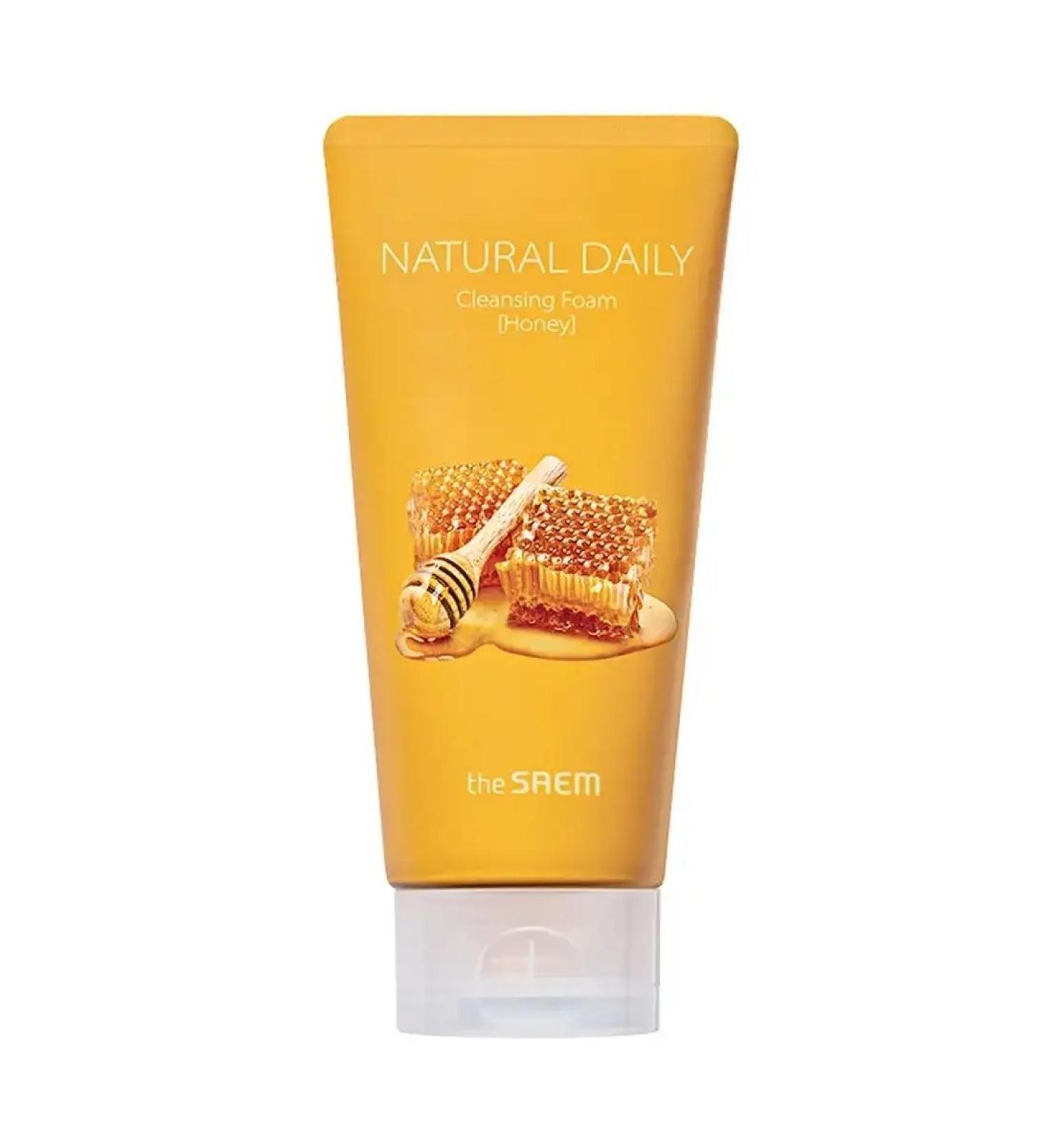 THE SAEM Natural Daily Cleansing Foam Cleaning Foam with Honey 150ml