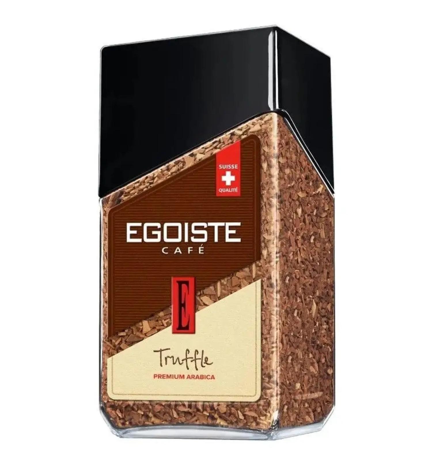 EGOISTE Truffle soluble coffee (Truffle egoist) 95g - Buy Online on GoSupps.com