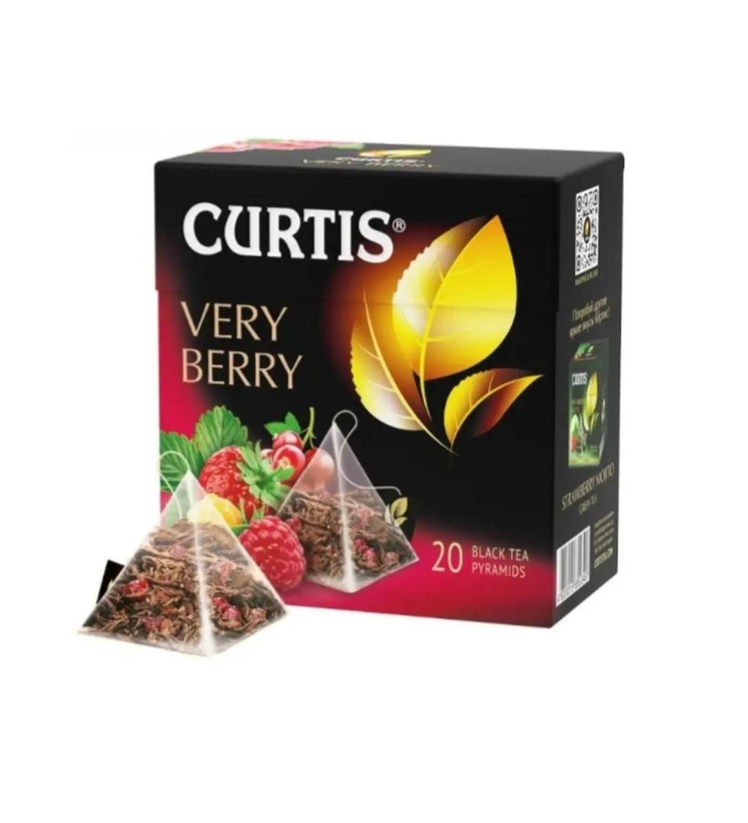 Curtis Black tea Very Berry - Buy Online on GoSupps.com