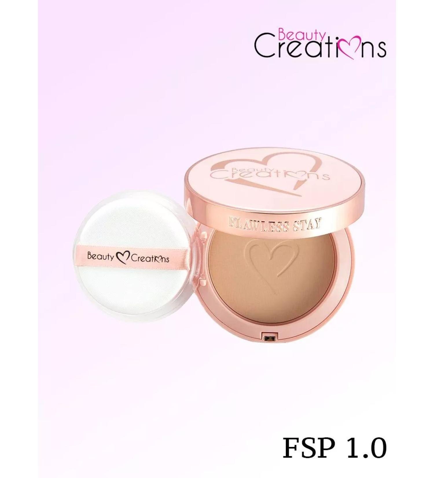Beauty Creations Flawless STAY POWDER FOUNDATION FSP 1.0 - Buy Online on GoSupps.com