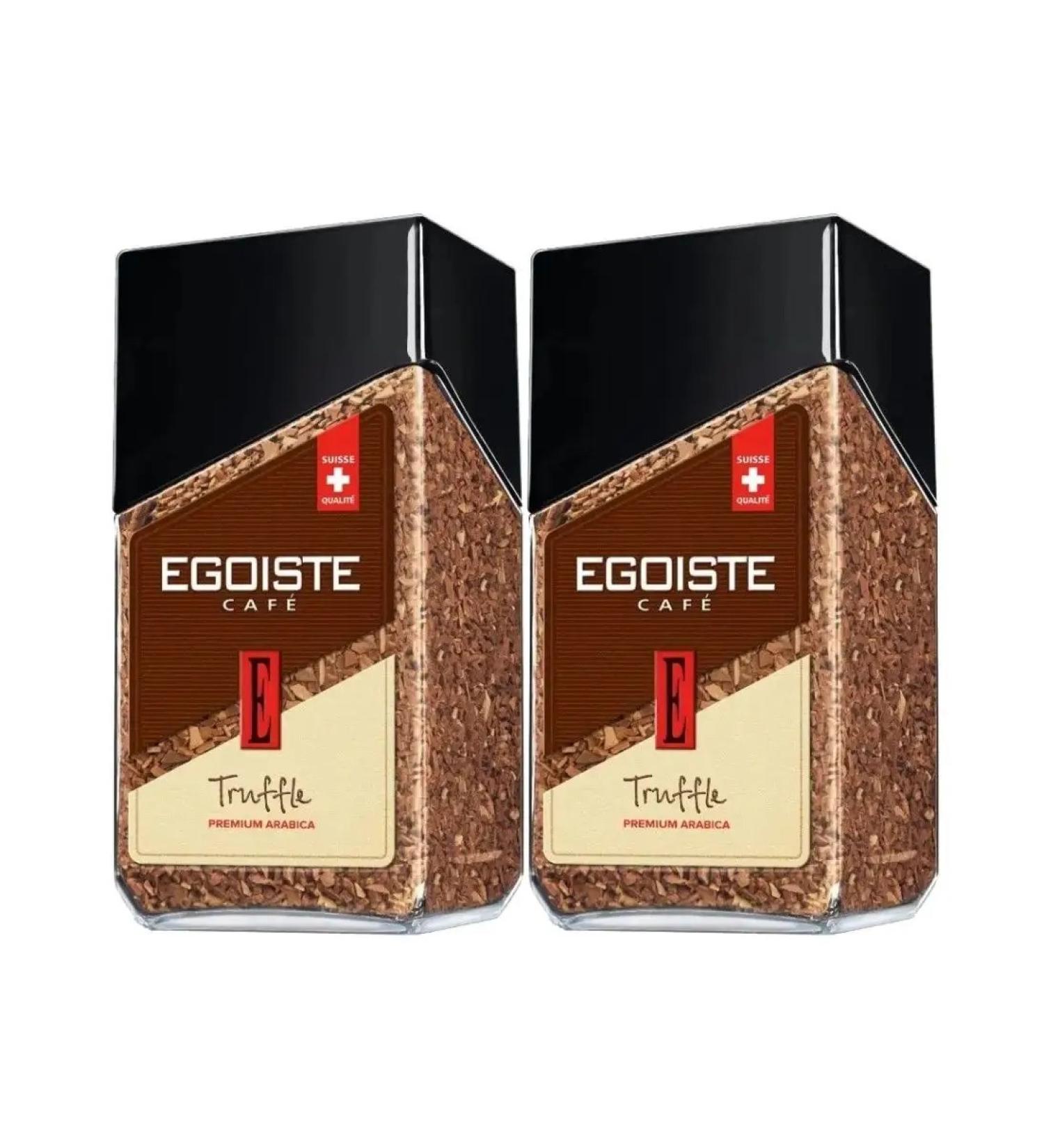 EGOISTE Truffle soluble coffee (Truffle egoist) 95g x 2pcs - Buy Online on GoSupps.com