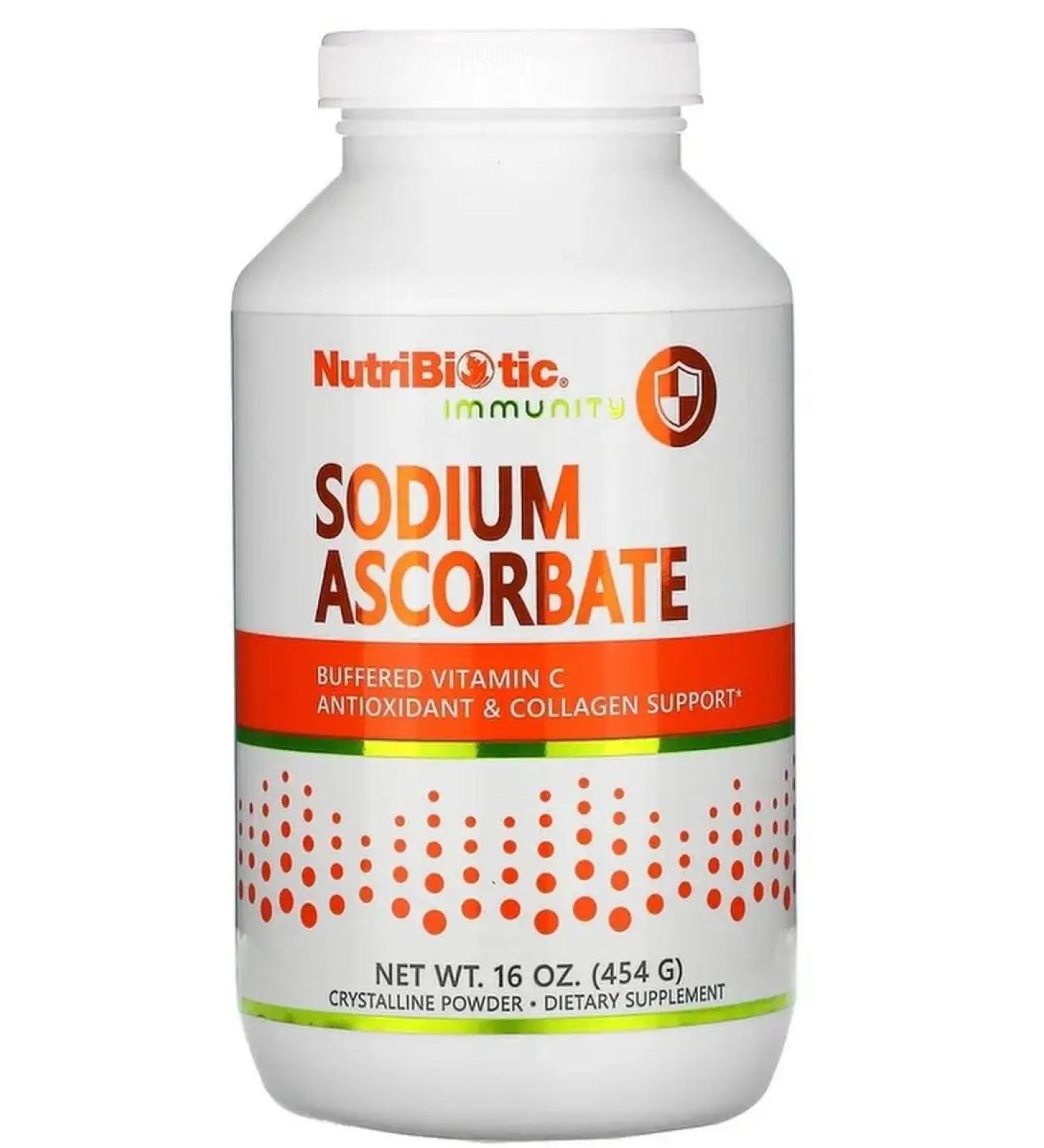 NutriBiotic Sodium ascorbate powder 454 g