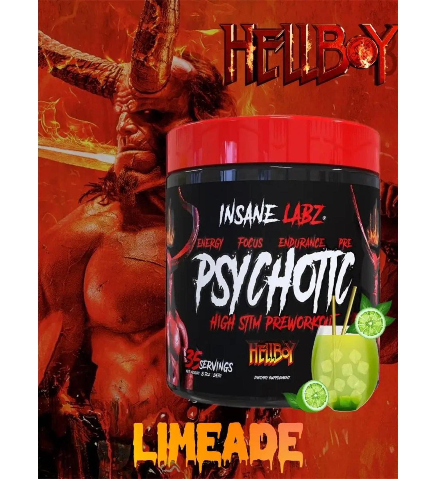 Insane Labz Psychotics PSYCHOOTIC Hellboy Lemonad - Buy Online on GoSupps.com