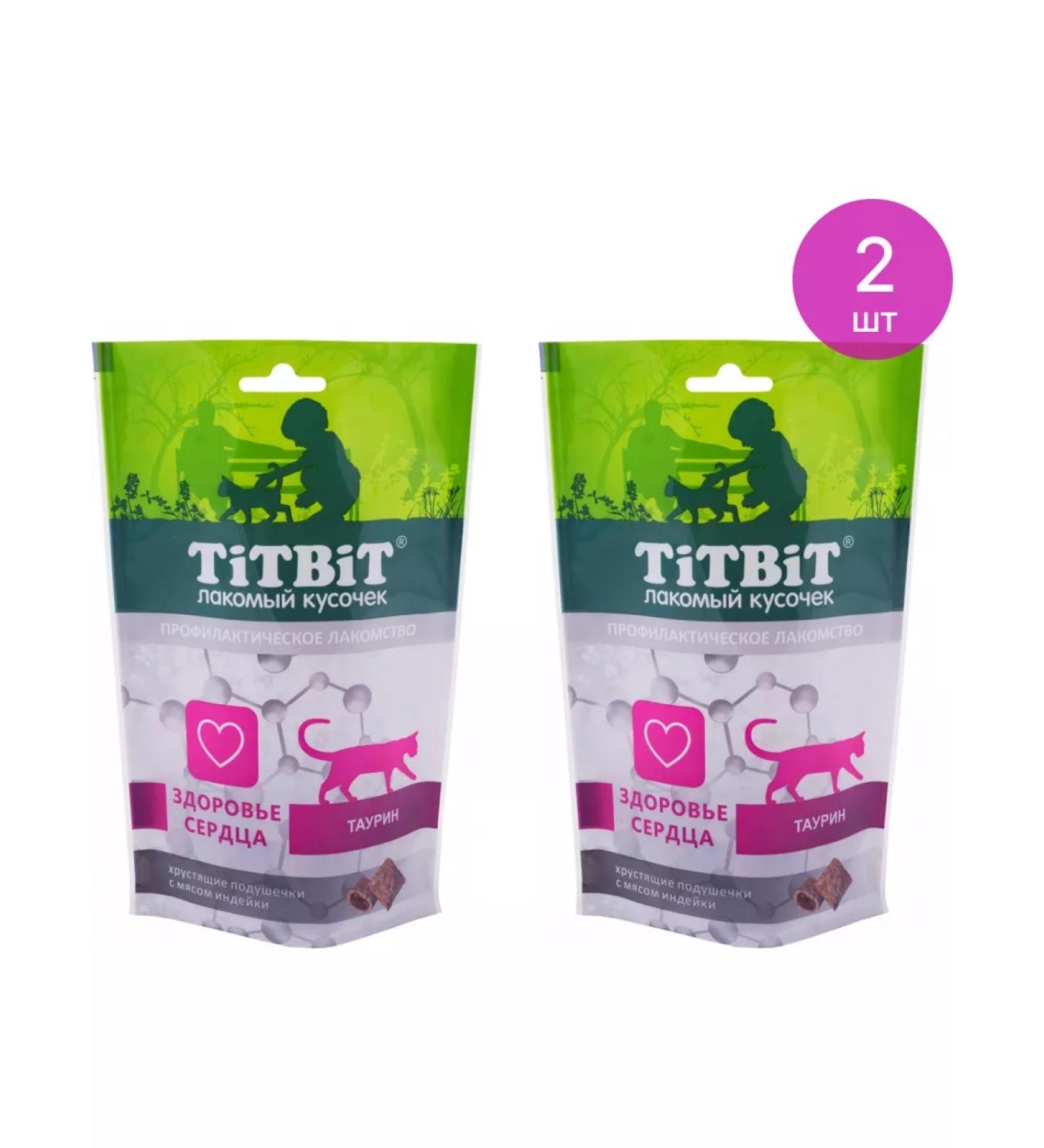 Titbit's treat for cat health 60g 2 pcs