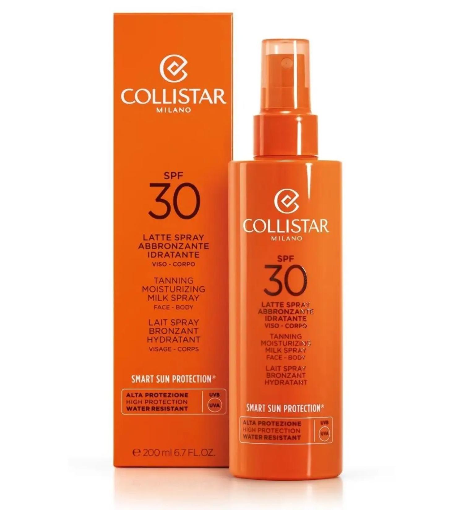 Collistar Milk spray for tanning SPF30 200 ml - Buy Online on GoSupps.com