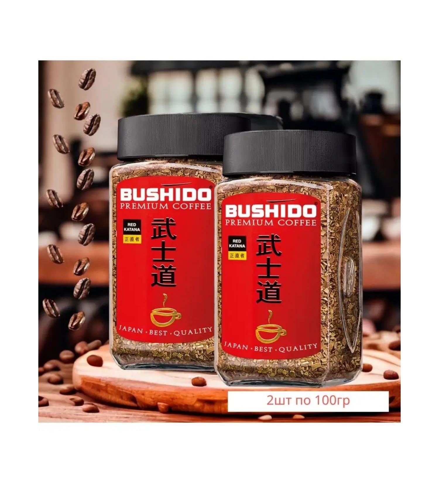 Soluble coffee "Bushido" Red Katana 100g 2pcs