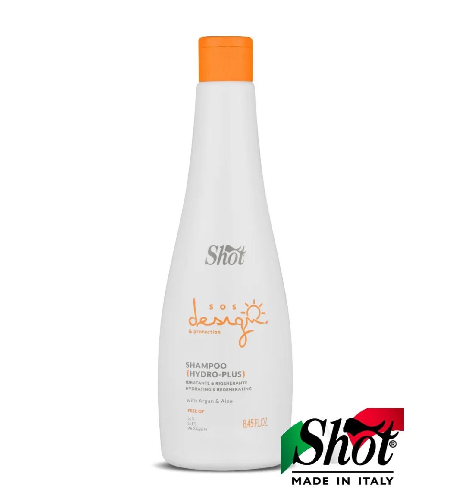 Shot Moisturizing hair shampoo SOS & Protection 250 ml