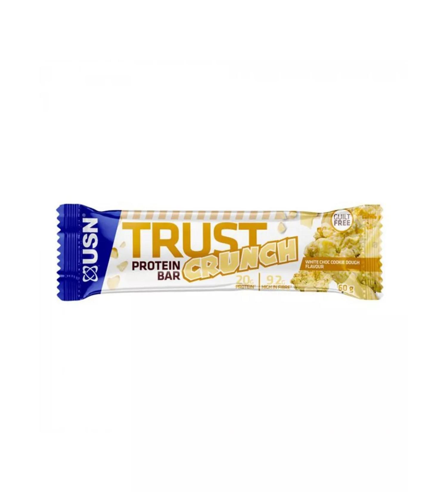 USN Protein Baton Trust Crunch 60 g white chocolate